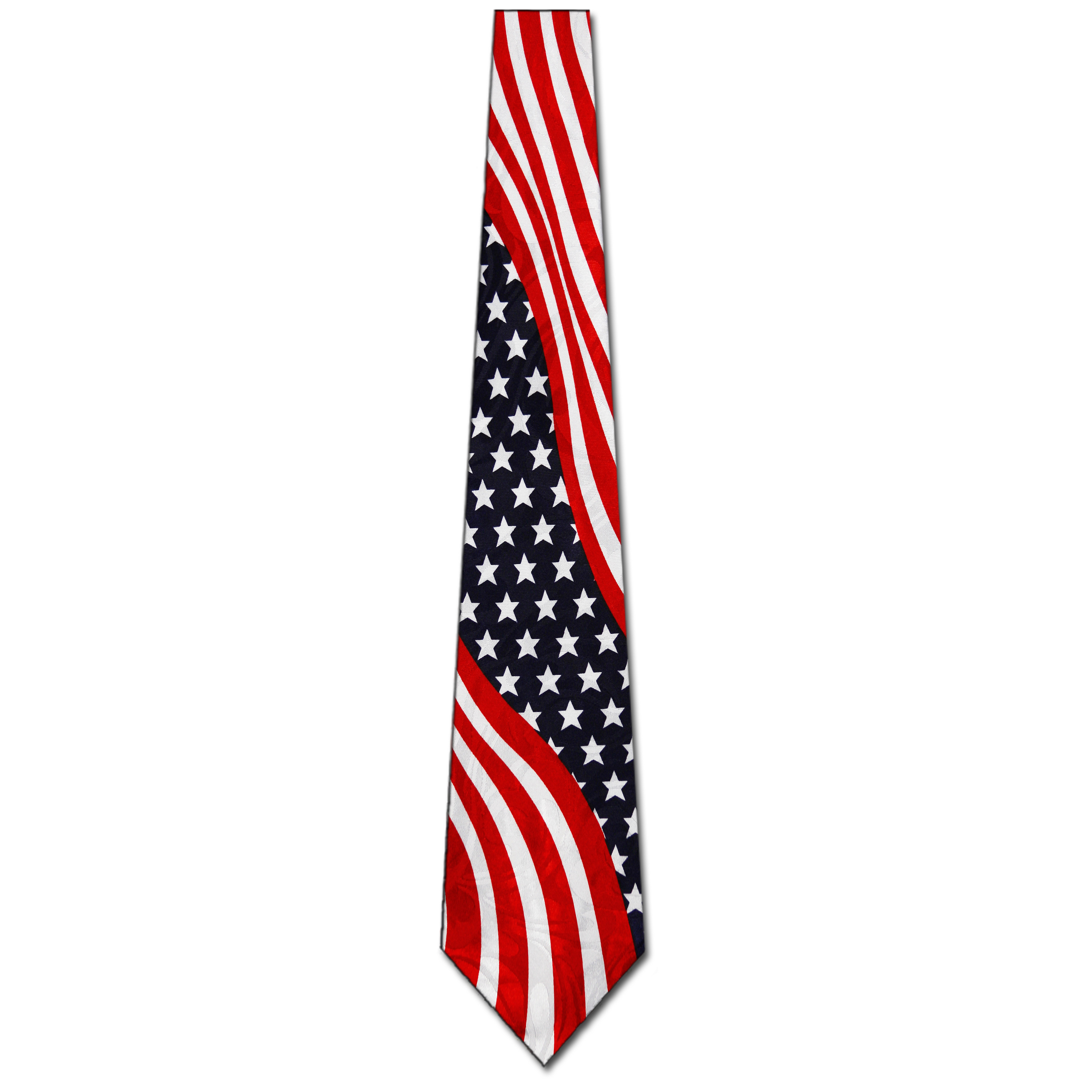 1038-100: Stars with Stripes Ties Flag Neckties by Steven Harris at Abcties.com