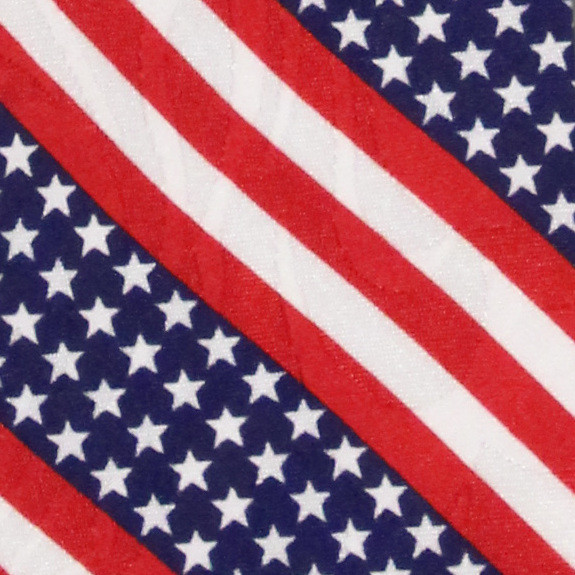 1043-100: Patriotic Striped Ties Flags Stars and Stripes Neckties by Steven Harris