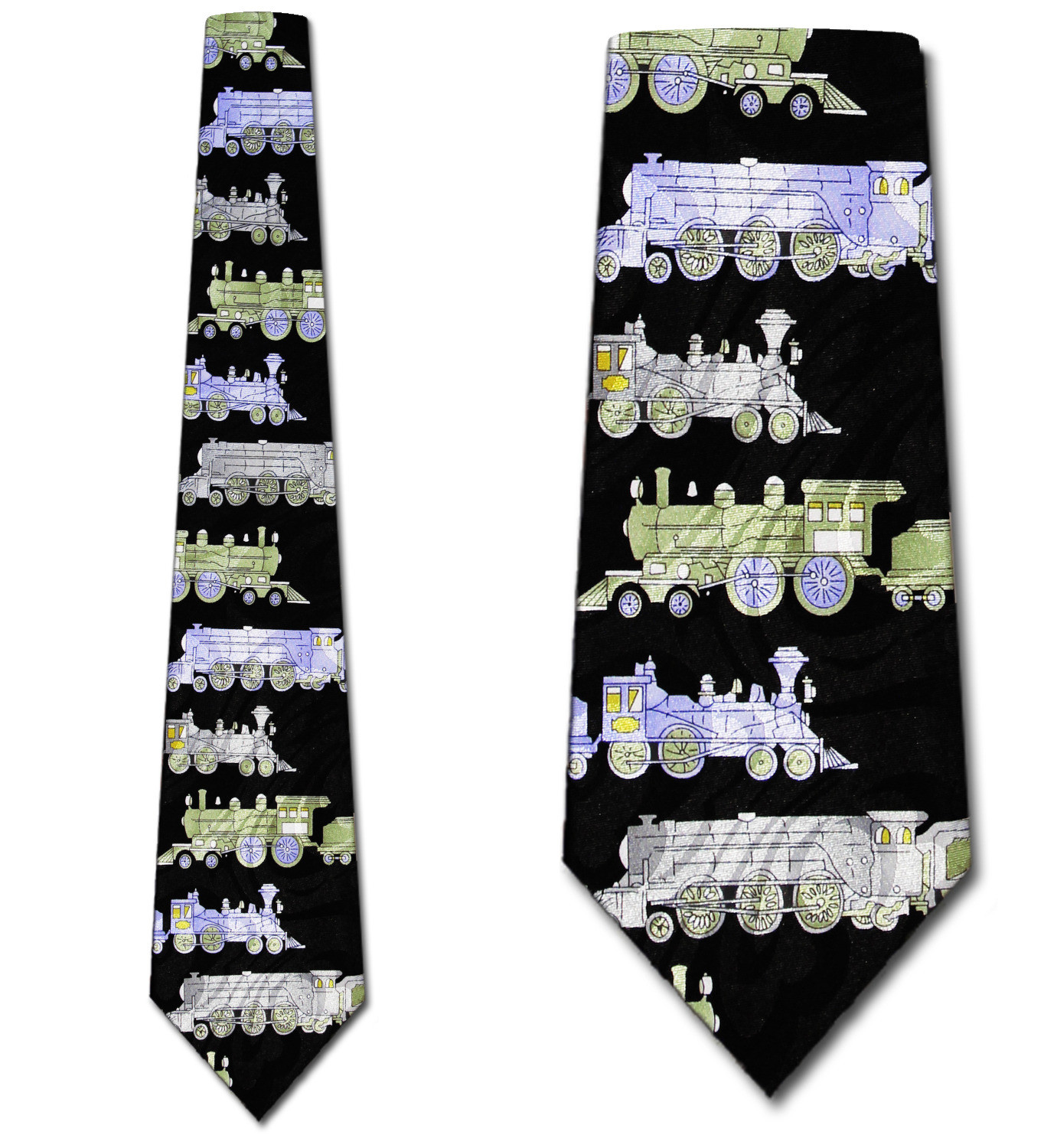 1120-100: Horizontal Train Ties by Steven Harris Neckties