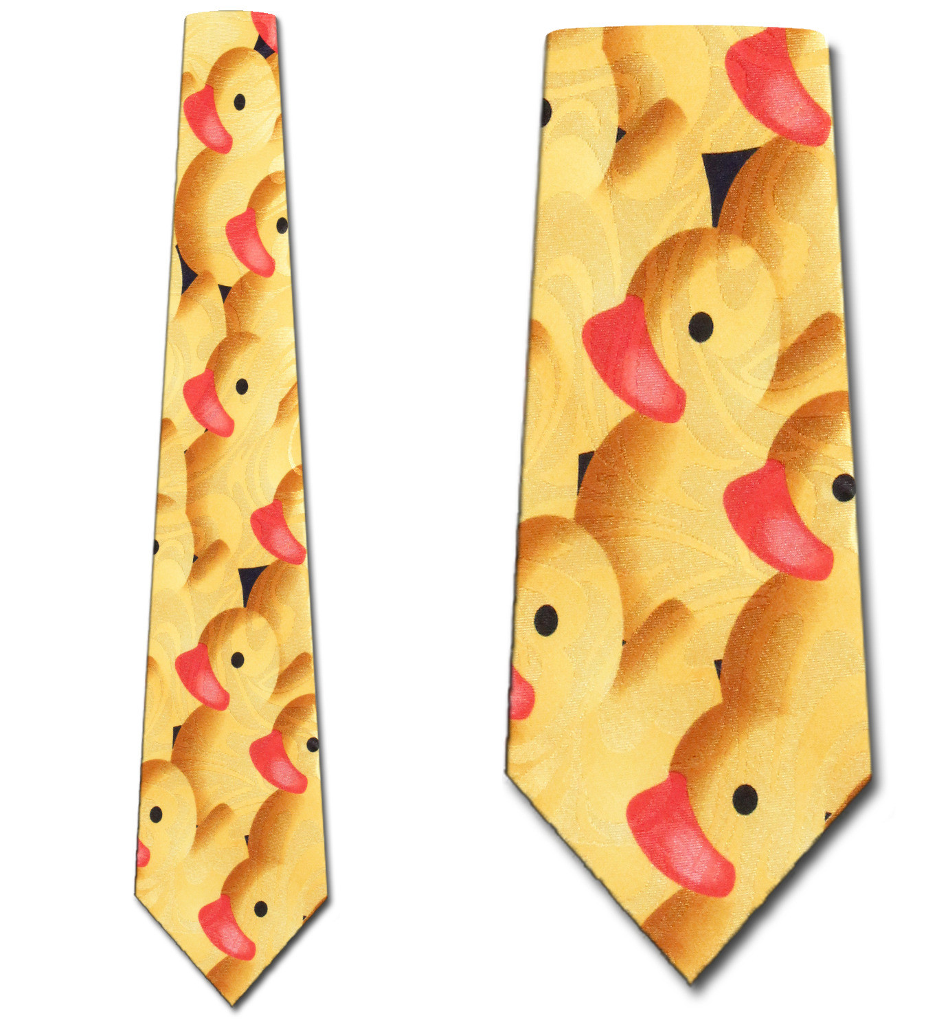 1280-100: Ducky Ties Rubber Duckies Neckties by Steven Harris
