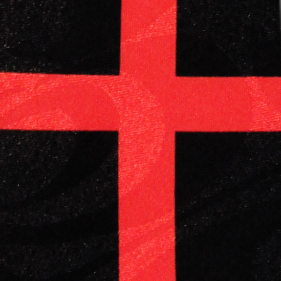 1319-100: Cross Ties Dove Necktie by Steven Harris