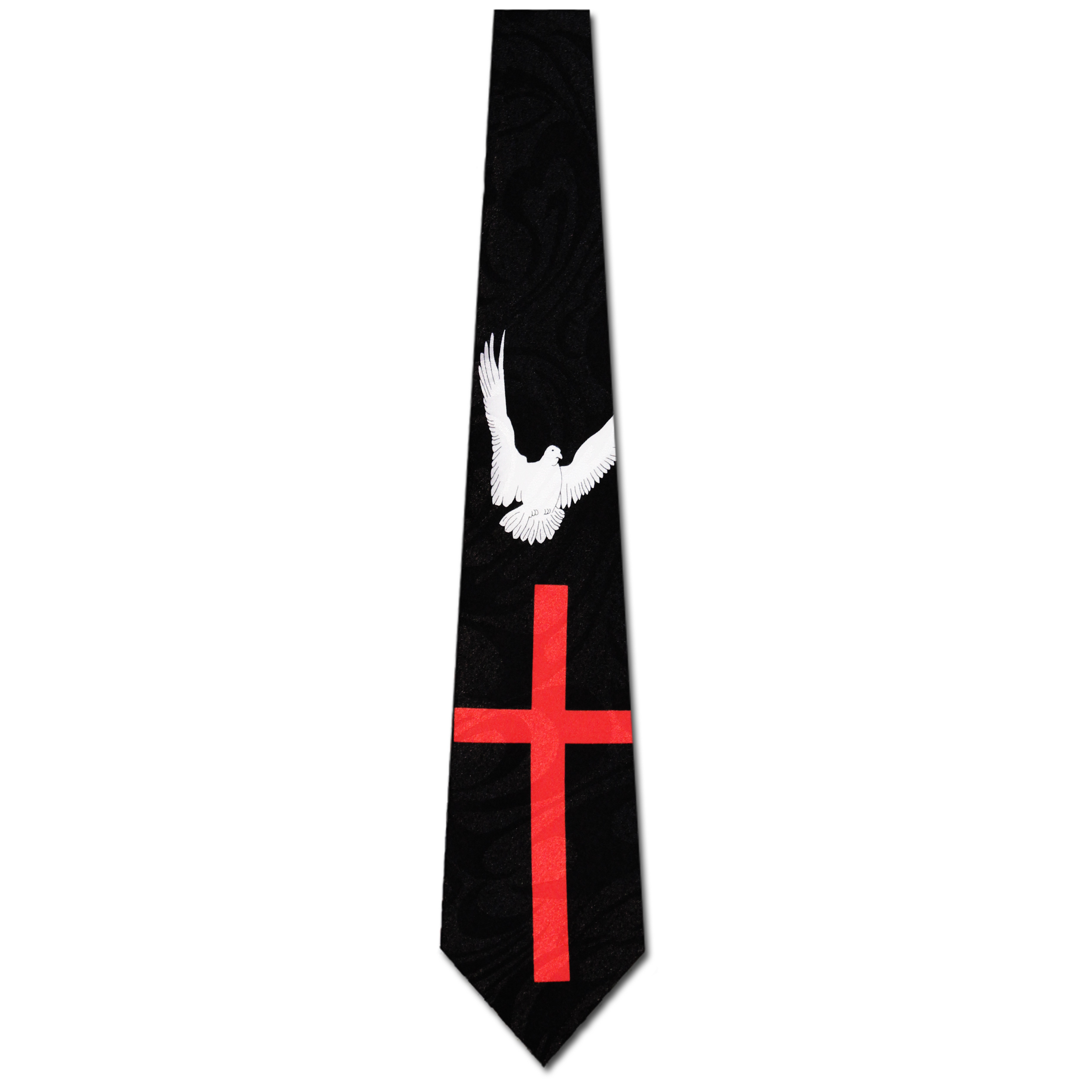 1319-100: Cross Ties Dove Necktie by Steven Harris at Abcties.com