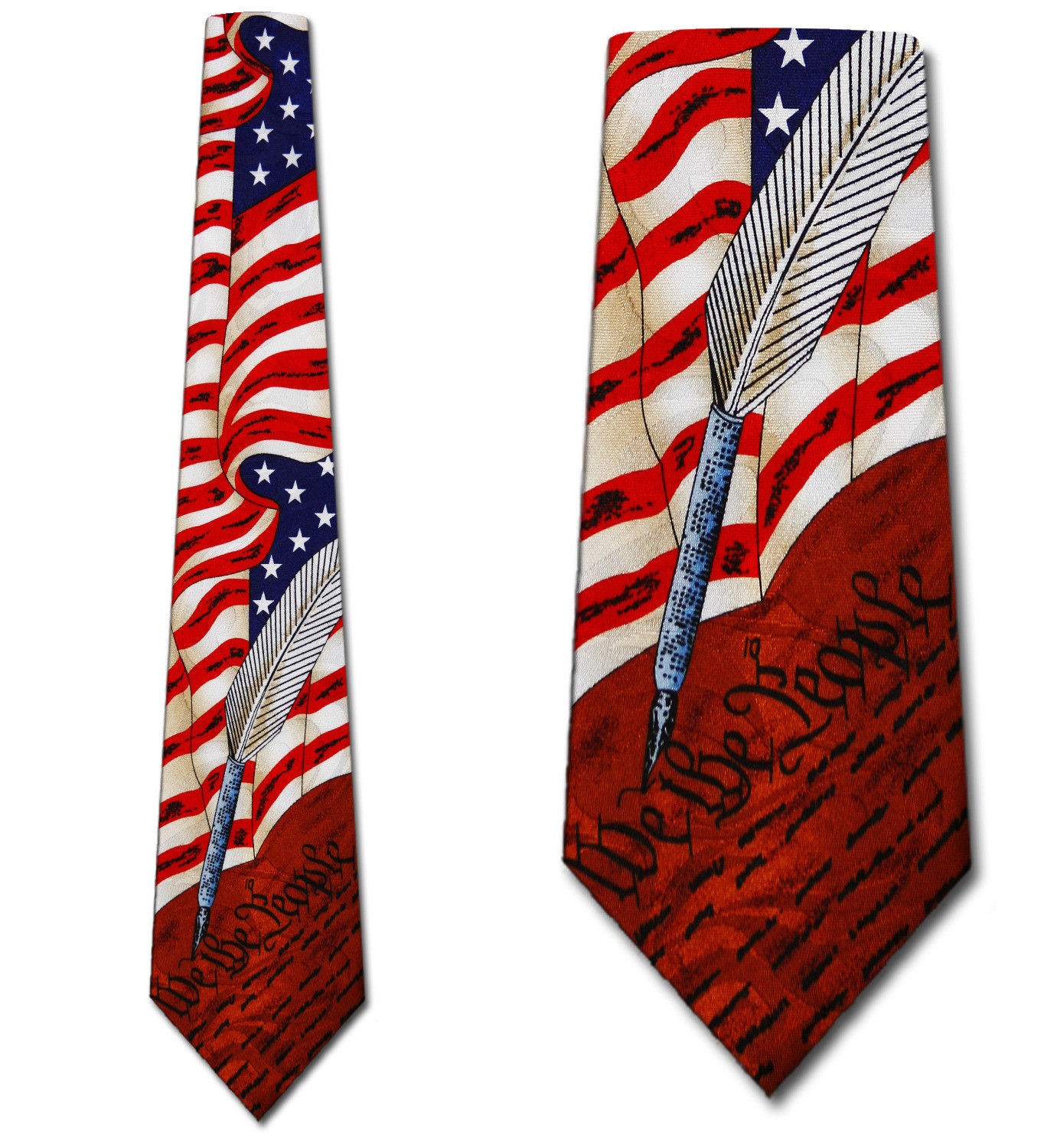 1329-100: Constitution Ties with Flag Neckties by Steven Harris