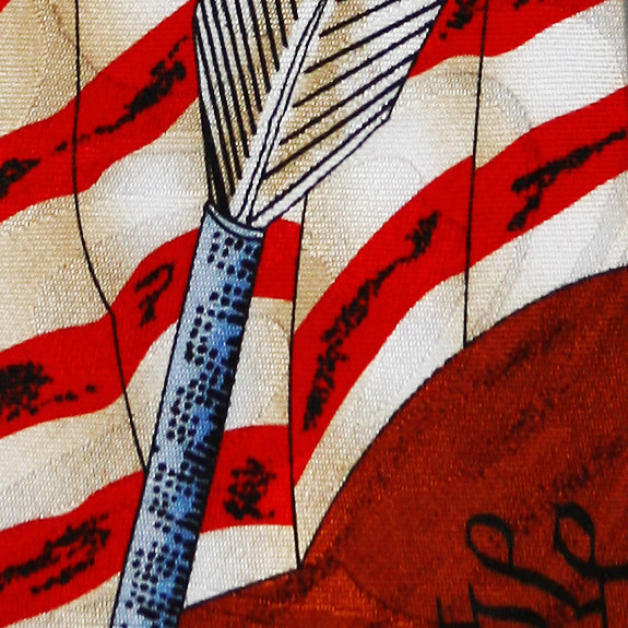 1329-100: Constitution Ties with Flag Neckties by Steven Harris