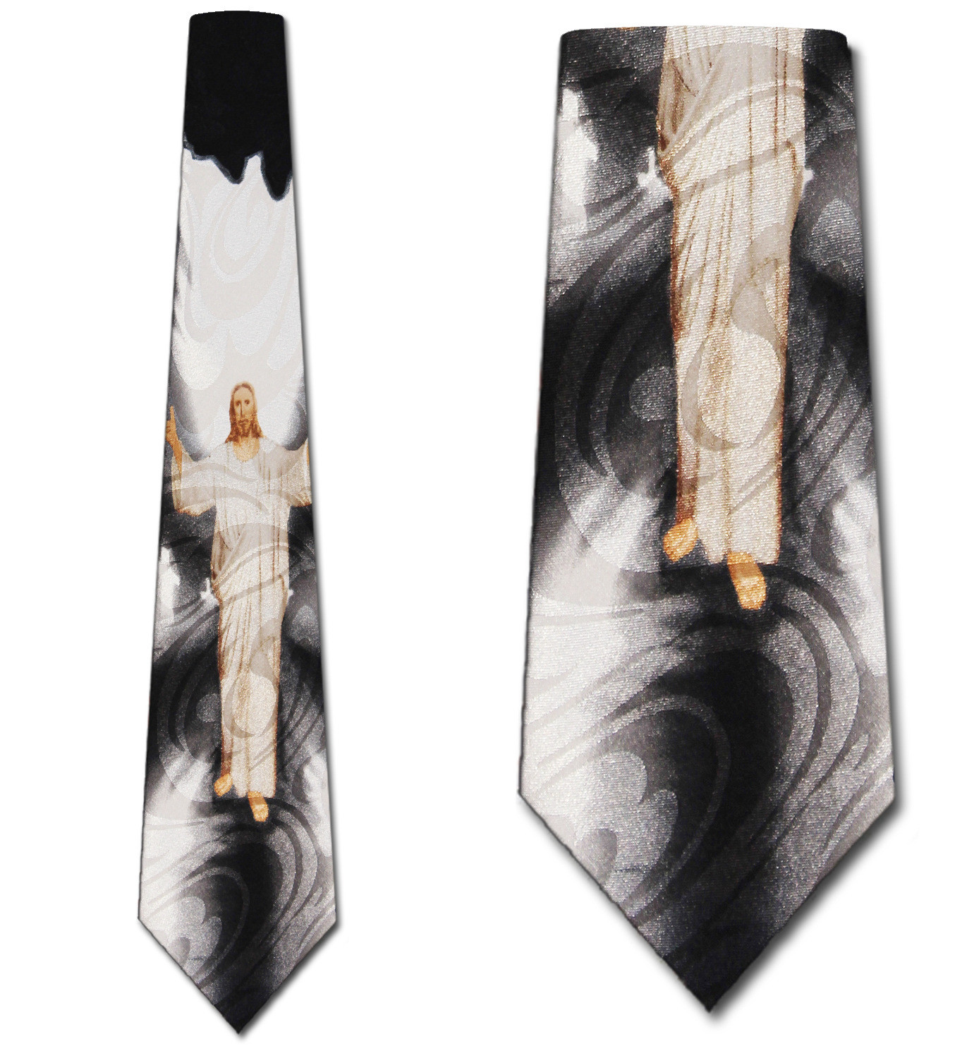 1469-100: Welcome to Heaven Ties Jesus Neckties by Steven Harris