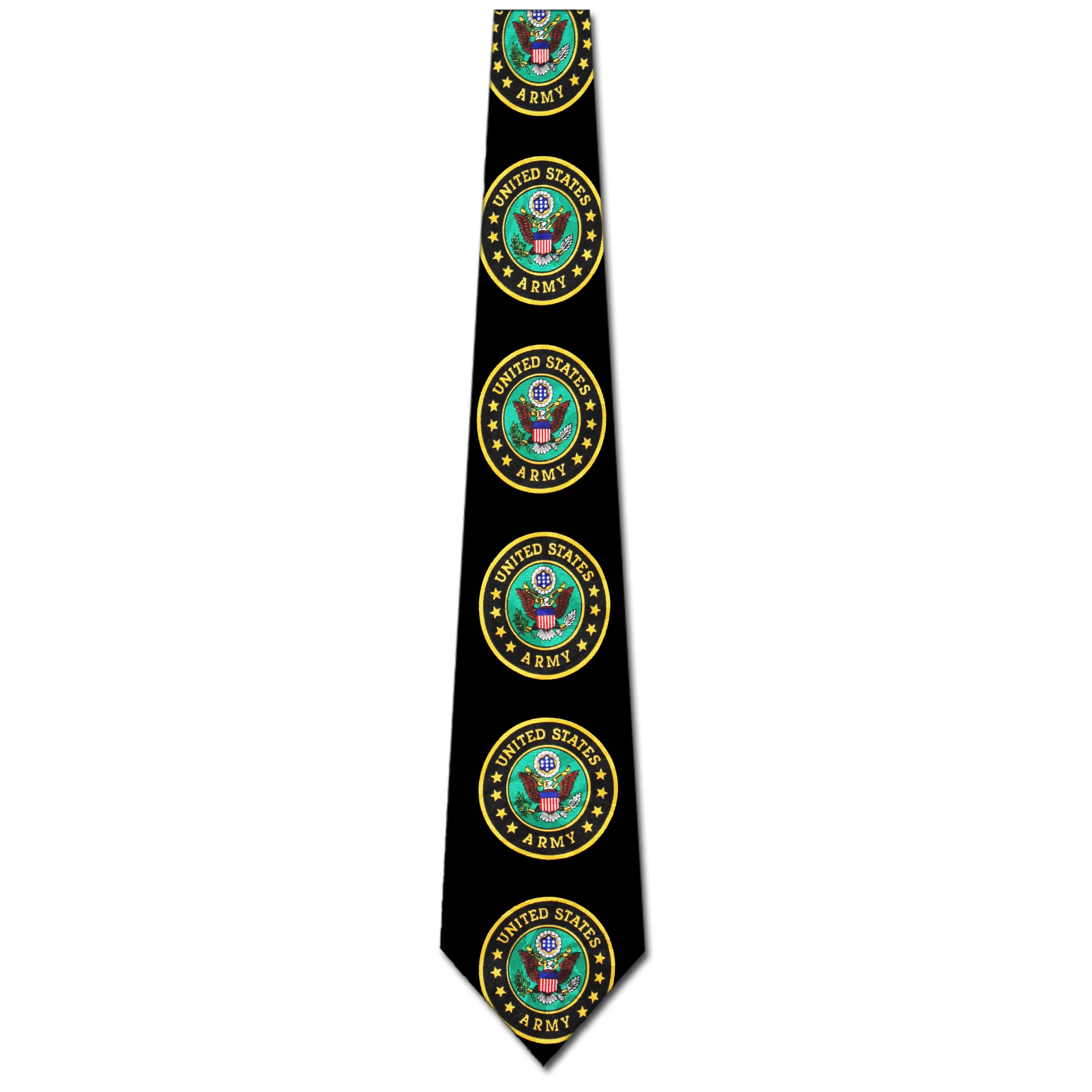1527-100: Big Army Logo Ties Military Neckties by Steven Harris at Abcties.com
