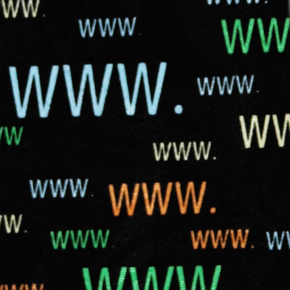 1665-100: World Wide Web Ties Computer Neckties by Steven Harris