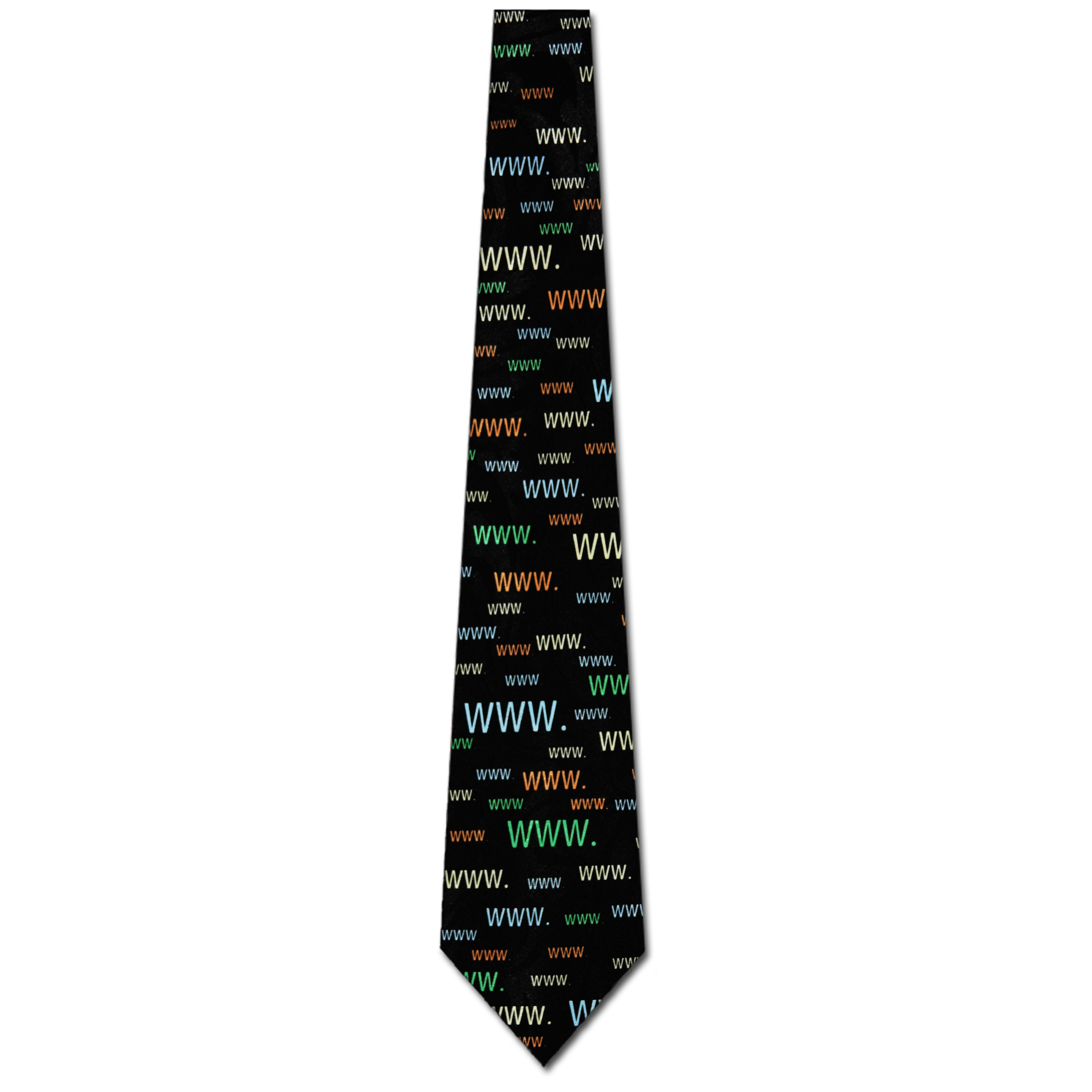1665-100: World Wide Web Ties Computer Neckties by Steven Harris at Abcties.com