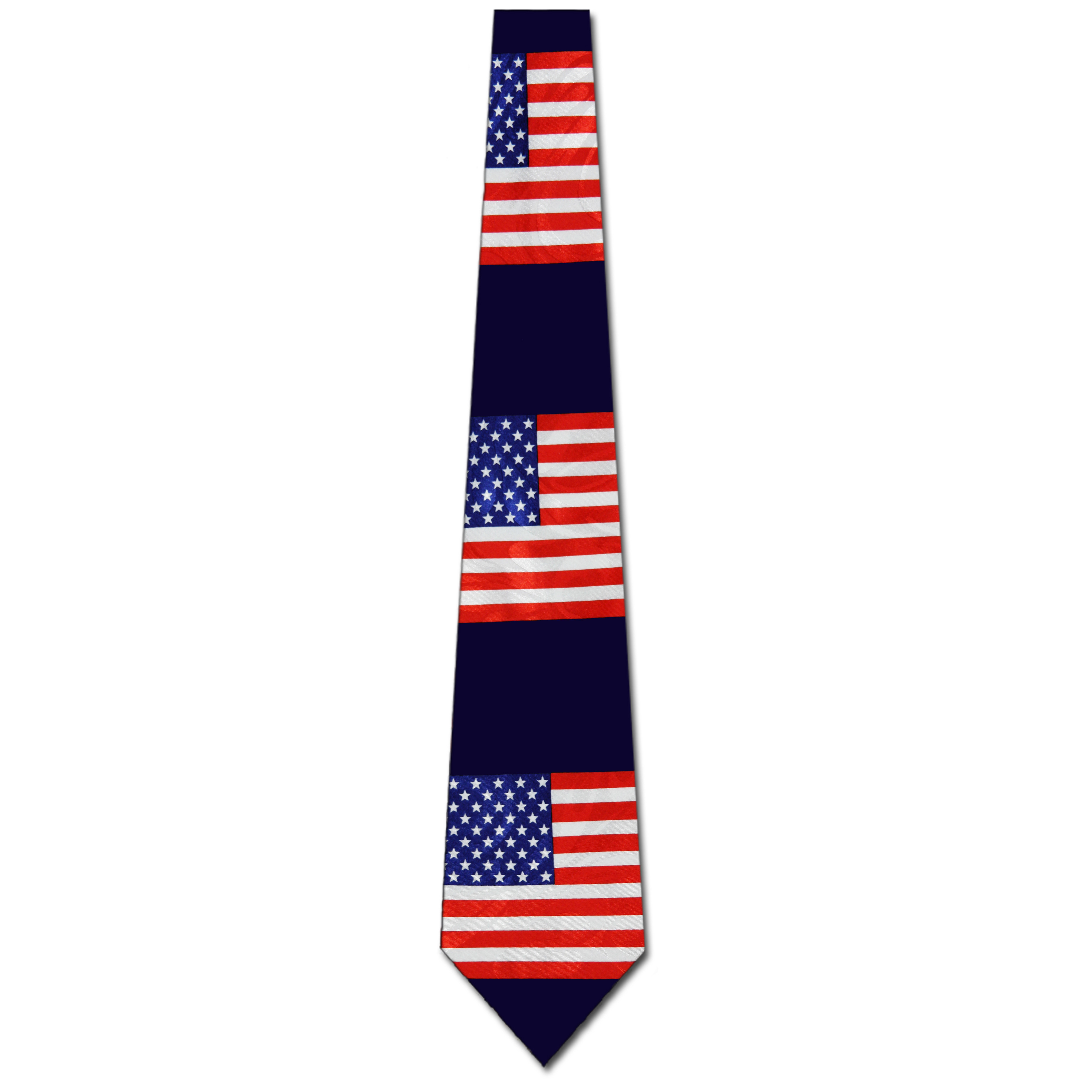 1709-102: Big Flags Ties Navy Neckties by Steven Harris at Abcties.com