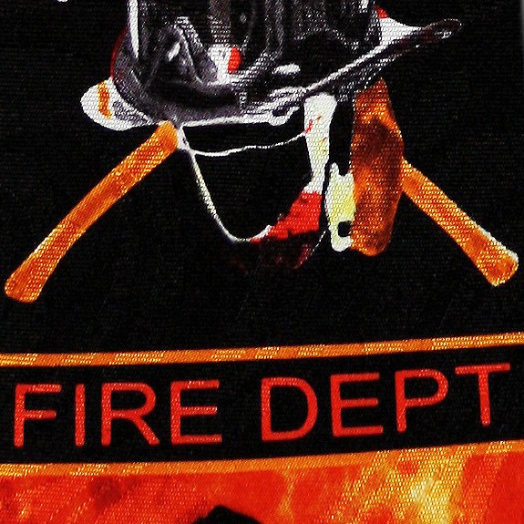1784-100: Fire Department Ties Panels Firefighter Neckties by Steven Harris