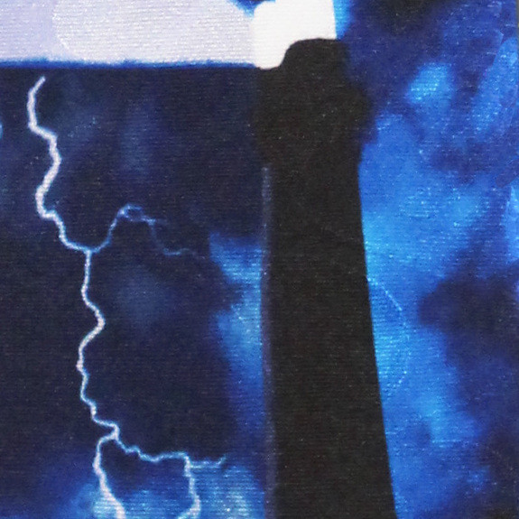 1801-100: Light of the World Neckties Inspirational Lighthouse Ties Black by Steven Harris