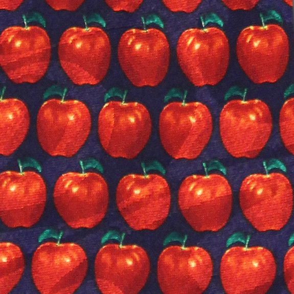 1803-2002: Apple Ties Apples Fruit Neckties by Steven Harris