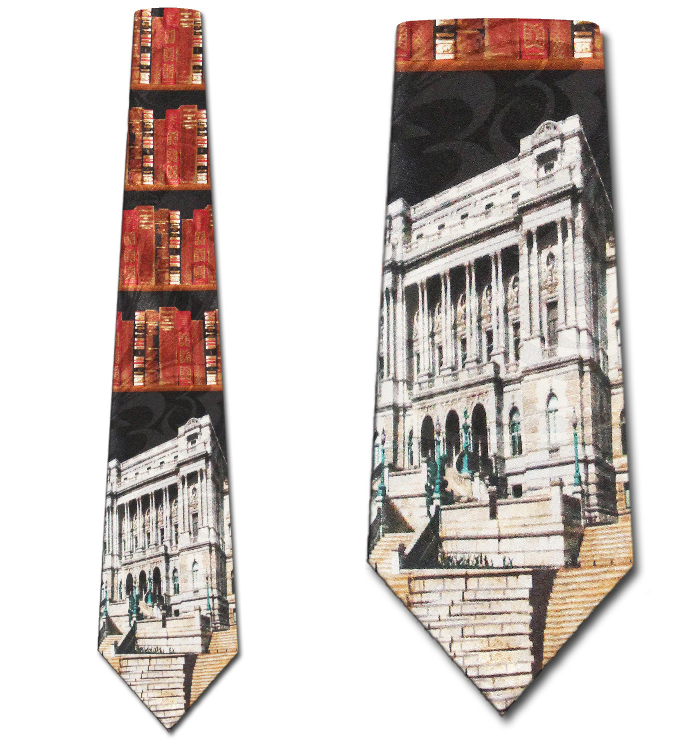 1831-100: Law Books Ties Legal Lawyer Neckties by Steven Harris