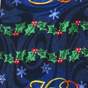 1836-104: Snow Man Ties Happy Holidays Neckties Black by Steven Harris