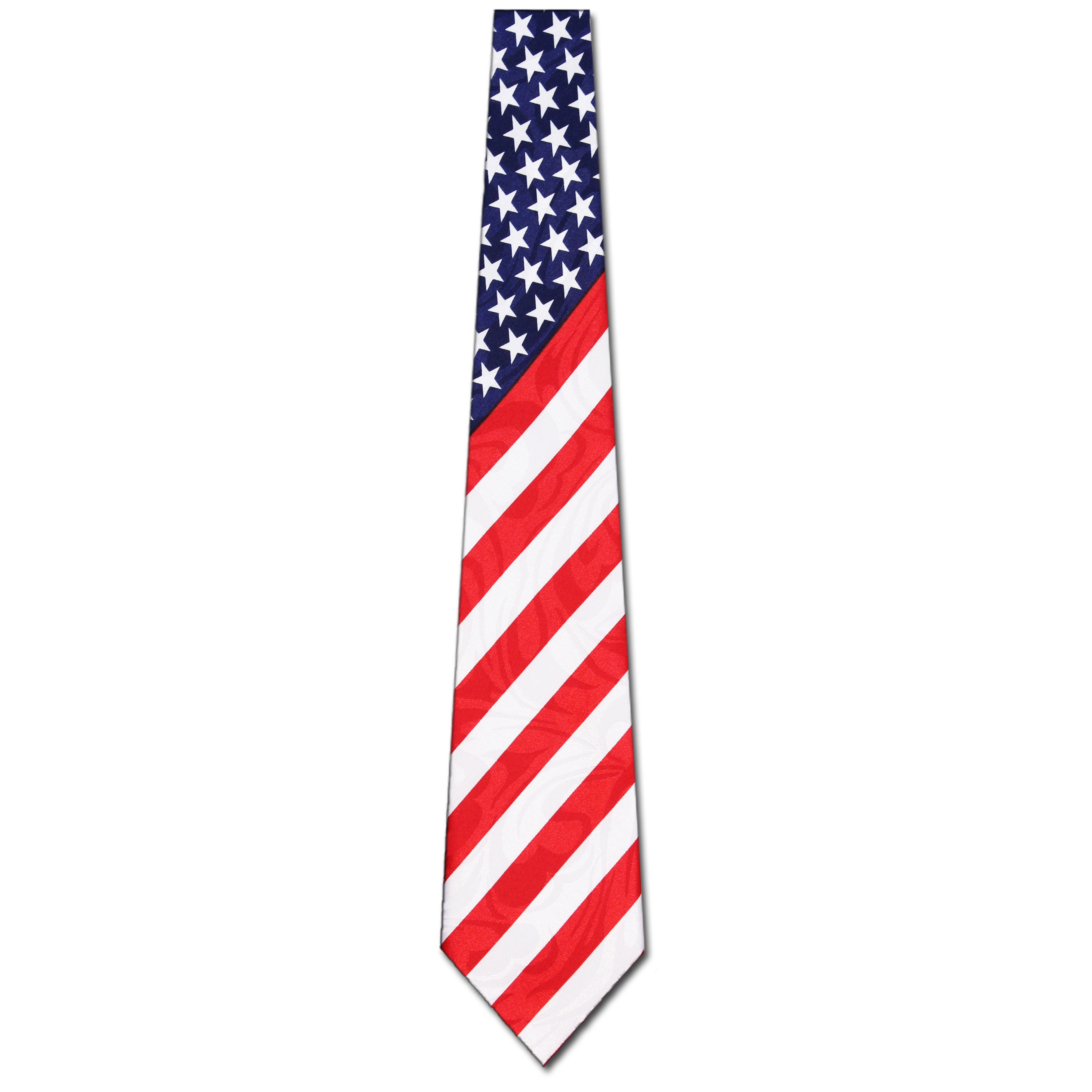 186-100: Flag Ties US Stars and Stripes Neckties by Steven Harris at Abcties.com
