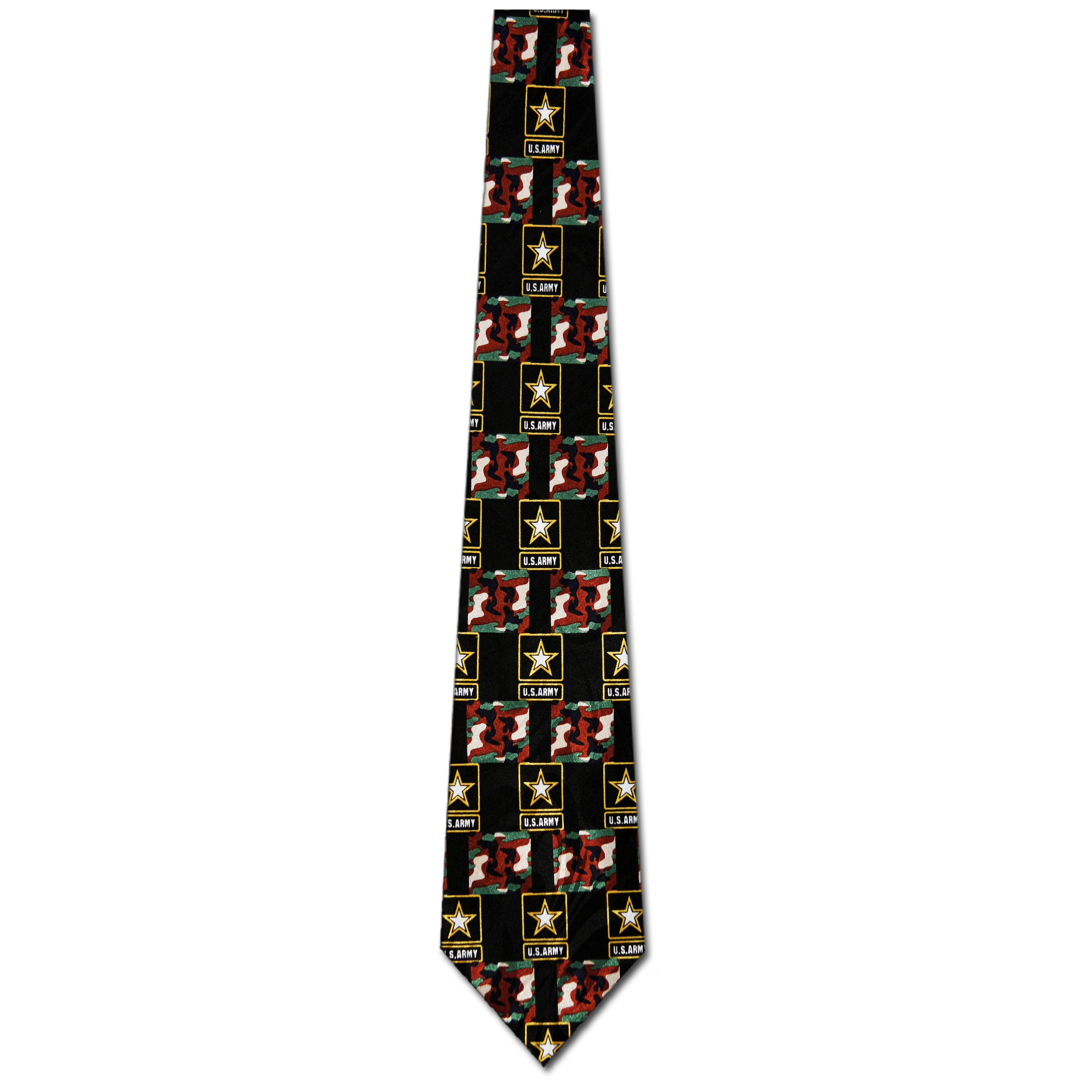 1871-100: United States Army Camo Neckties Checker Camouflage Neckties by Steven Harris at Abcties.com