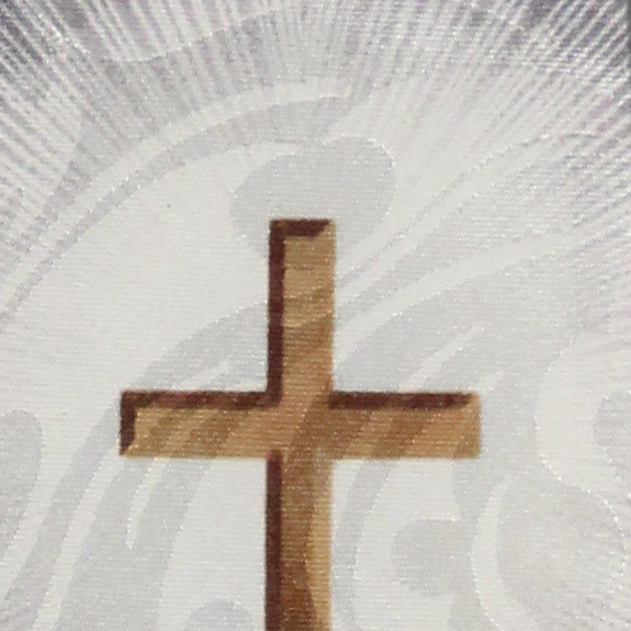 1894-100: Light Shining in the Darkness Tie Jesus Religious Neckties Black by Steven Harris