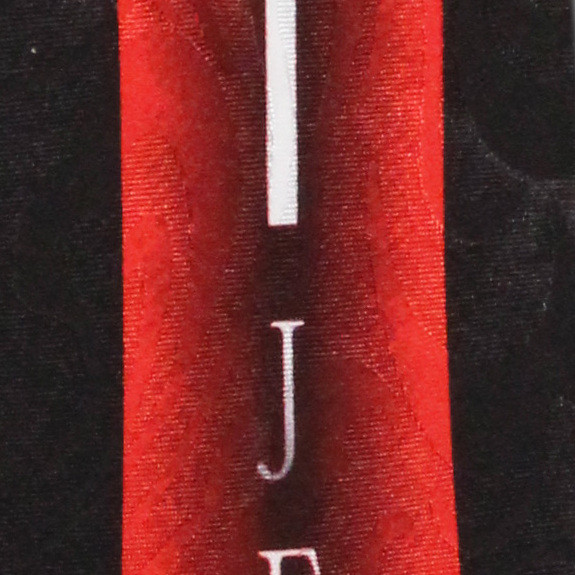 1896-100: Jesus Cross Stripe Tie Religious Neckties Black by Steven Harris