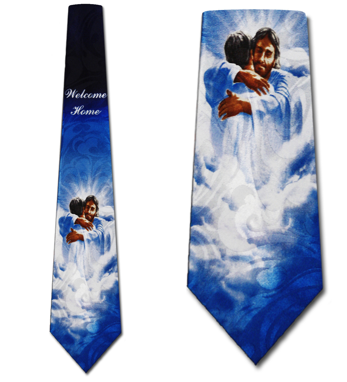 1993-100: Welcome Home Ties Heaven Necktie by Steven Harris