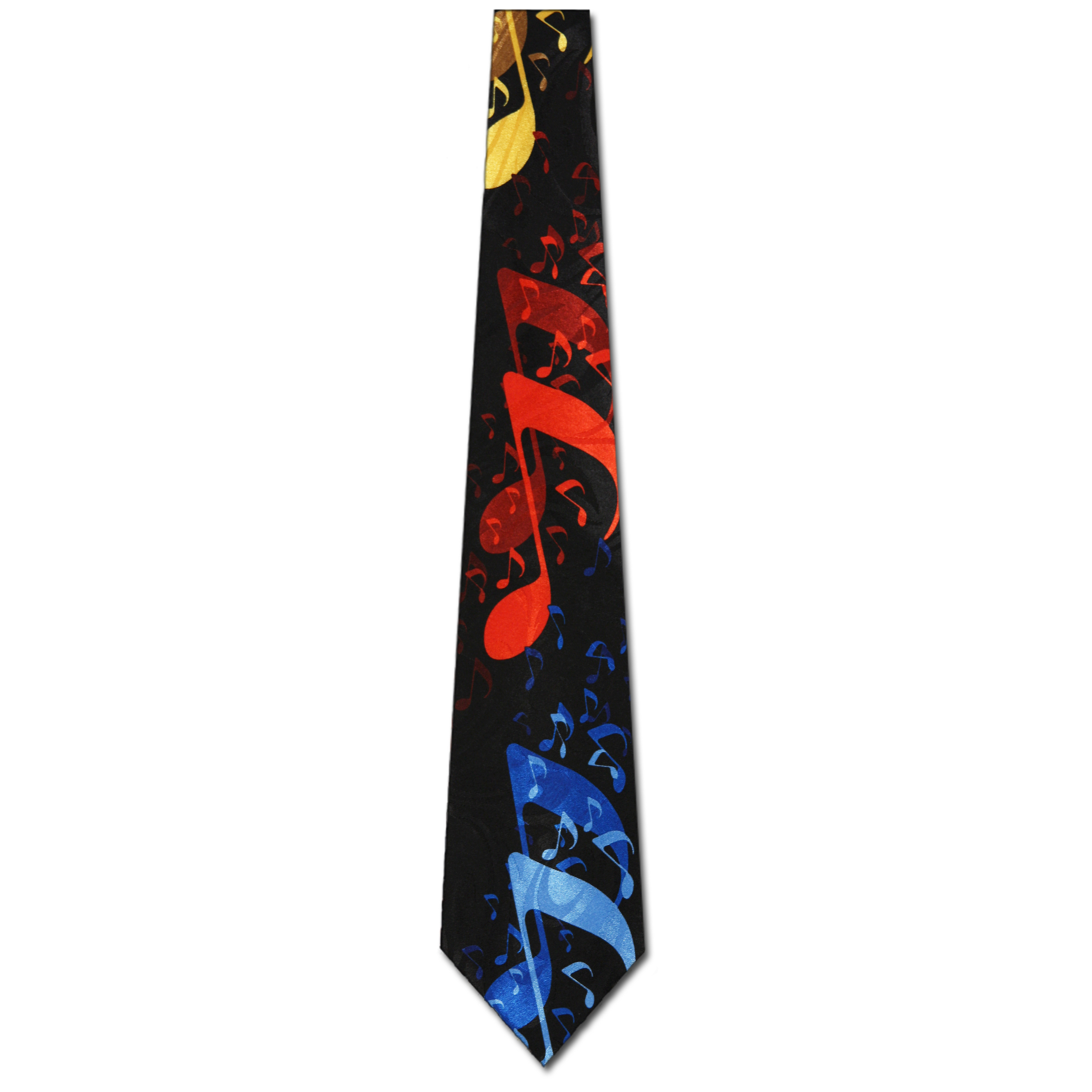 2093-100: Giant Music Notes Tie Musical Neckties by Steven Harris at Abcties.com