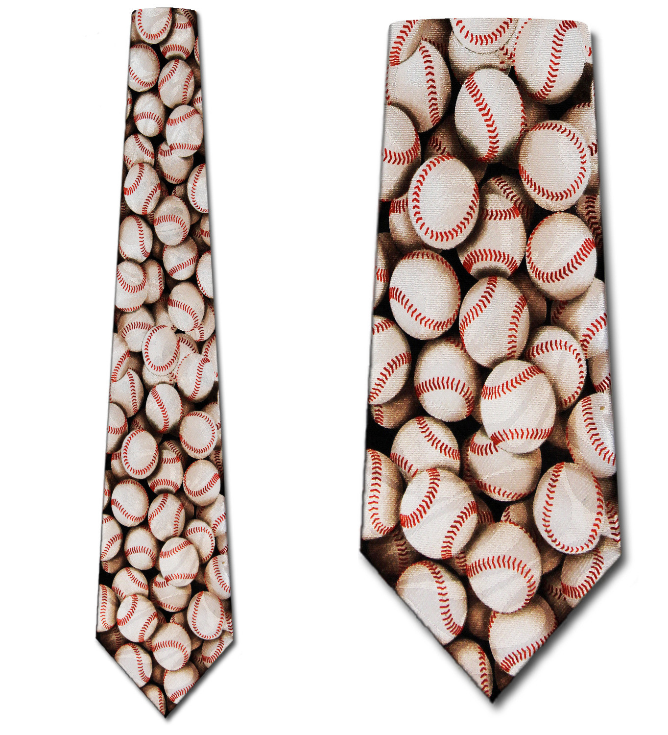 2110-100: Baseballs Tie Mini Baseball Neckties by Steven Harris