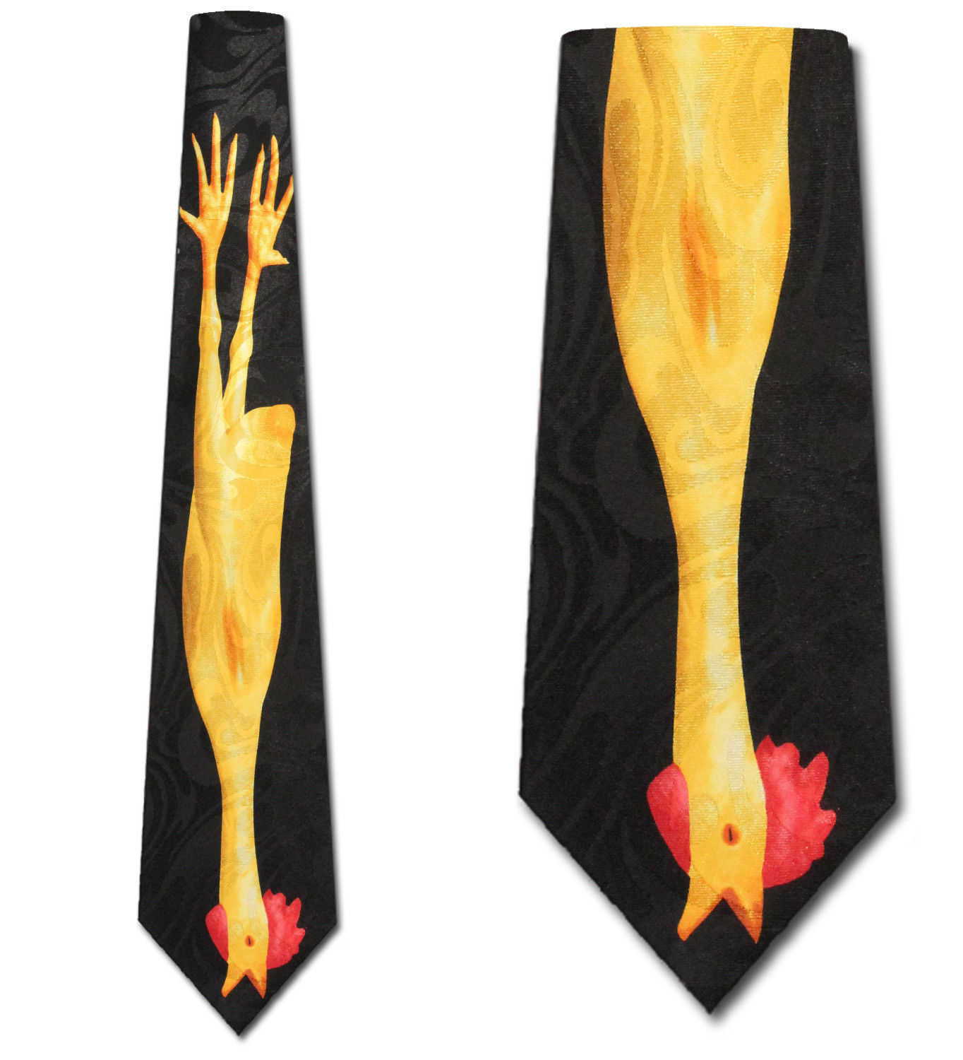 2121-100: Rubber Chicken Ties Neckties by Steven Harris