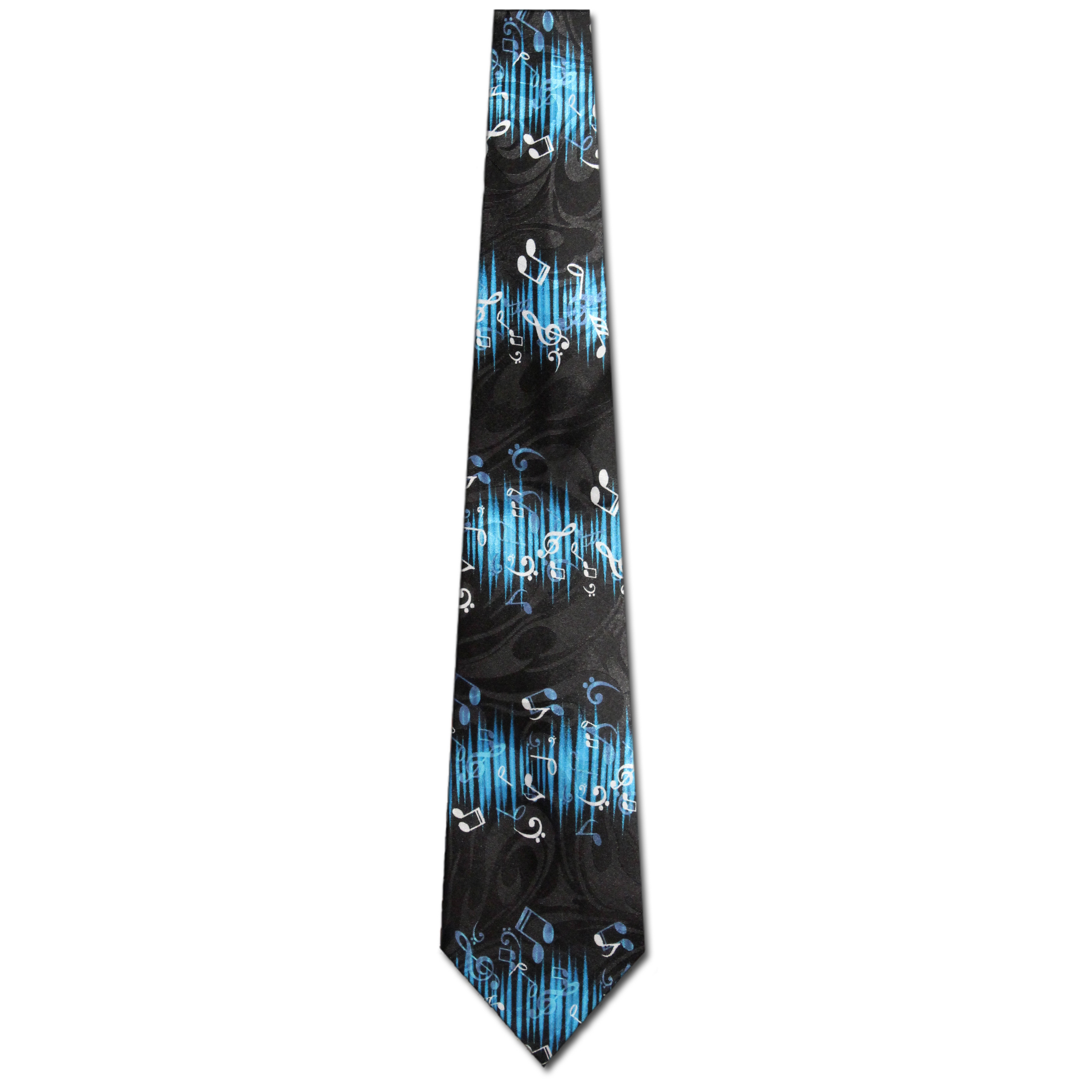 2142-100: Abstract Music Notes Tie Musical Note Necktie by Steven Harris at Abcties.com