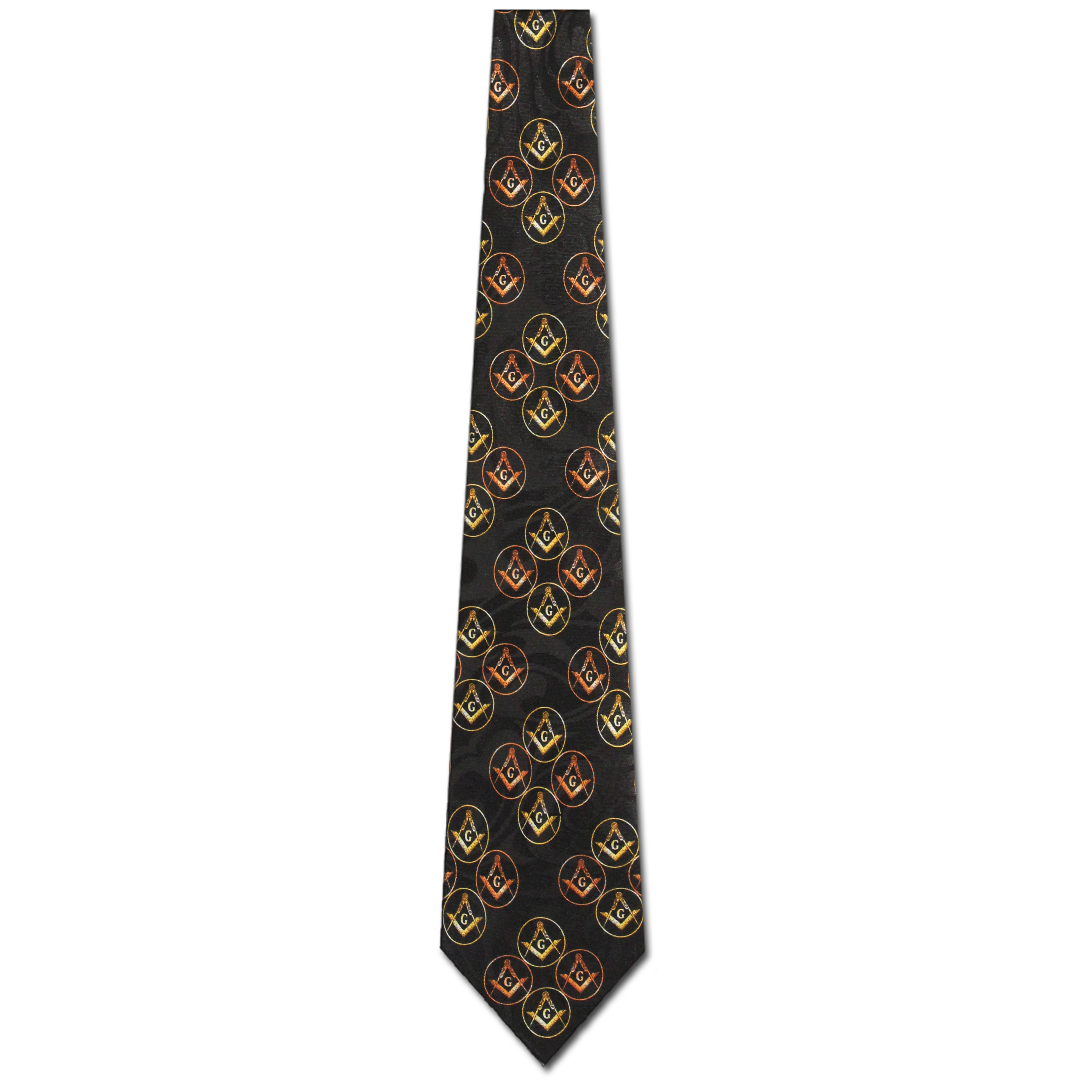 2179-100: Mason Neckties Black Clusters Tie by Steven Harris at Abcties.com