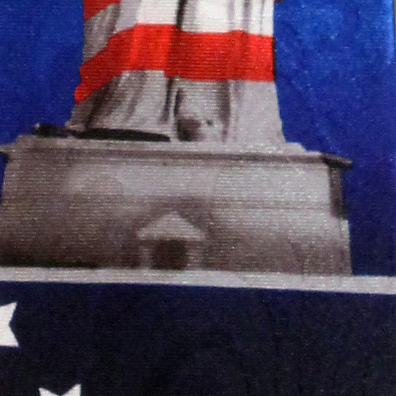 2180-100: Status of Liberty Ties American Flag Neckties by Steven Harris