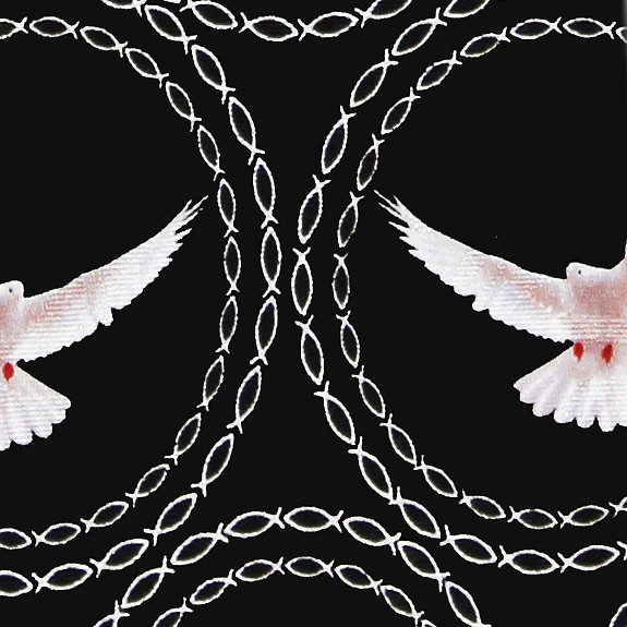 2186-100: Dove Ties Religious Neckties by Steven Harris