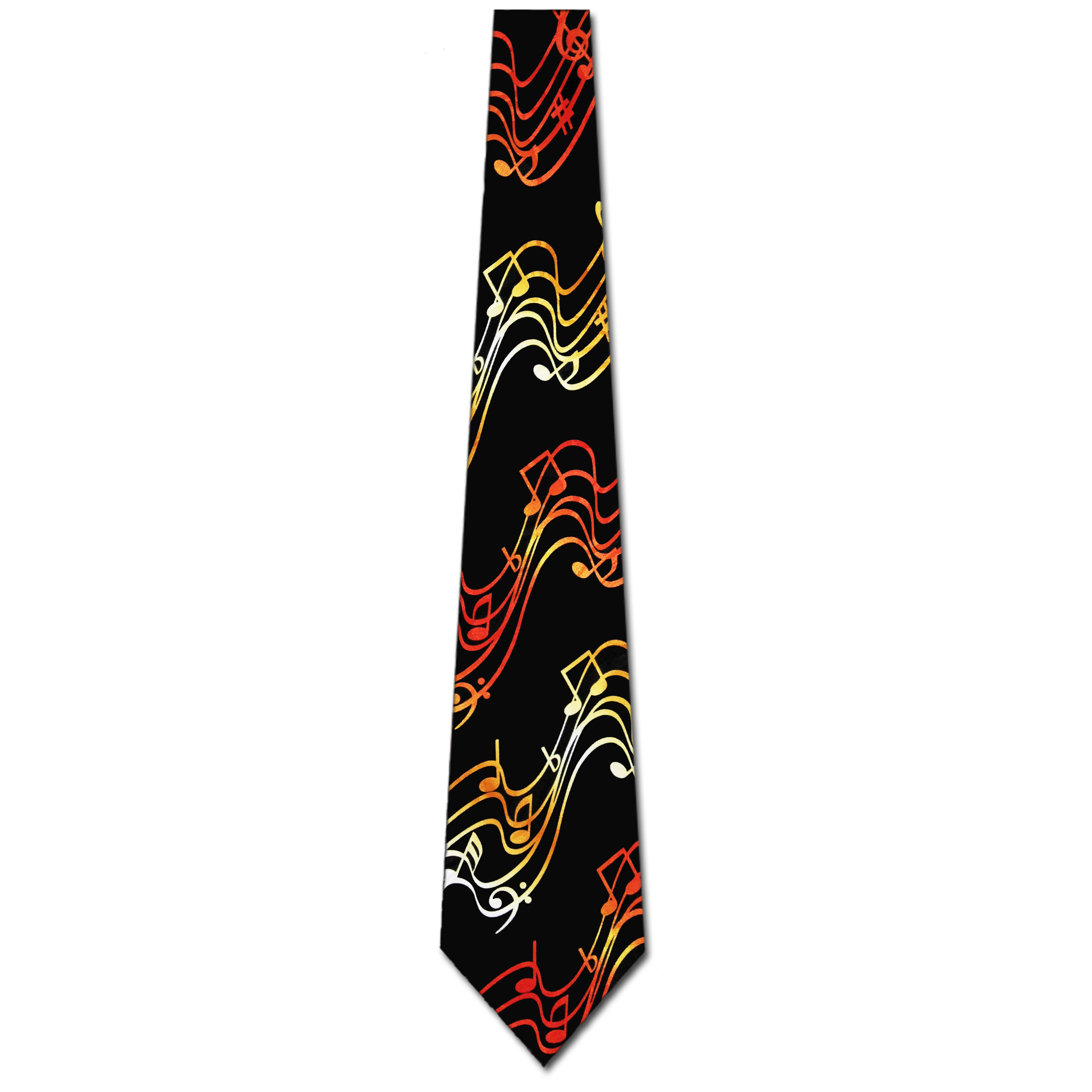 2190-100: Swirling Notes Tie Sheet Music Neckties by Steven Harris at Abcties.com