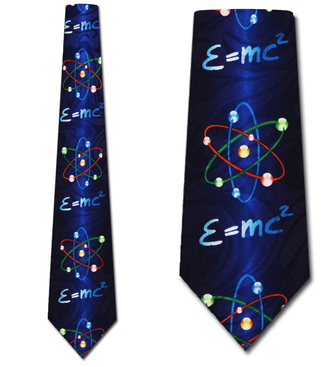 2191-100: Atom Ties E=mc2 Neckties Einstein Science by Steven Harris