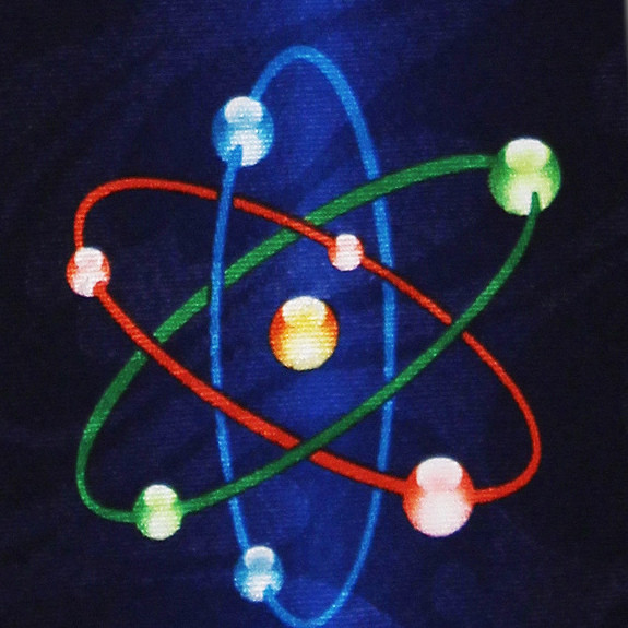 2191-100: Atom Ties E=mc2 Neckties Einstein Science by Steven Harris
