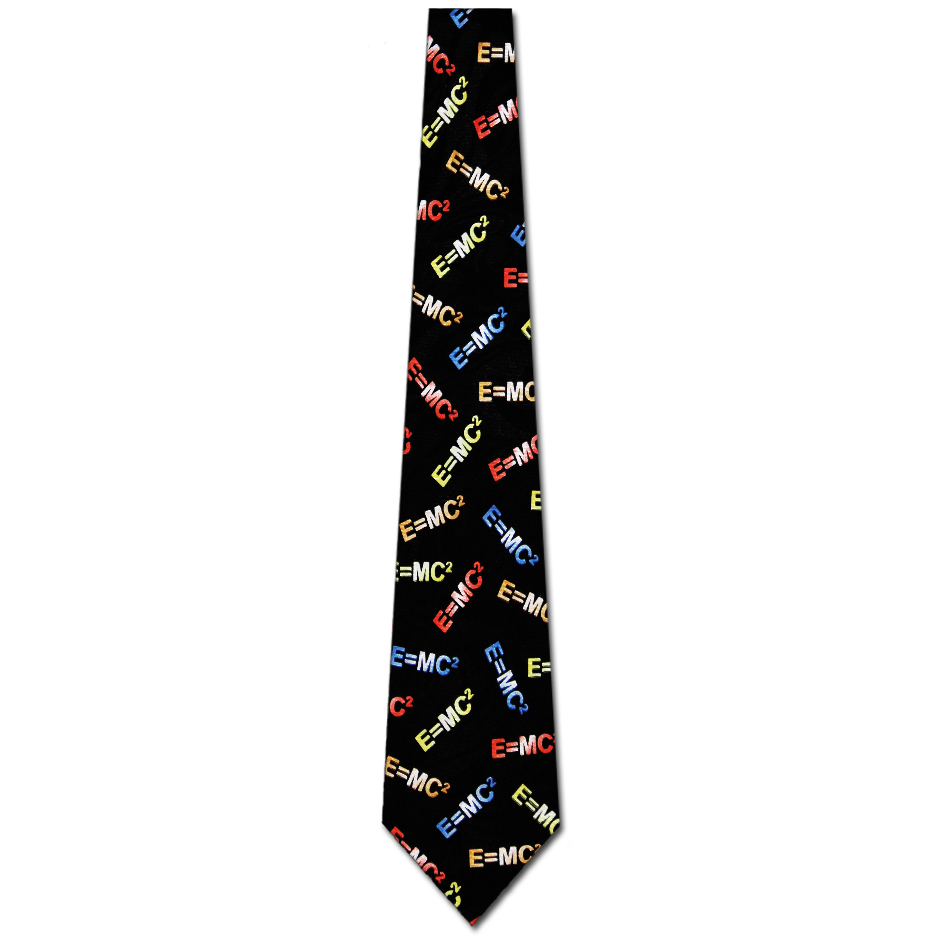 2192-100: E=mc2 Neckties Allover Science Ties by Steven Harris at Abcties.com