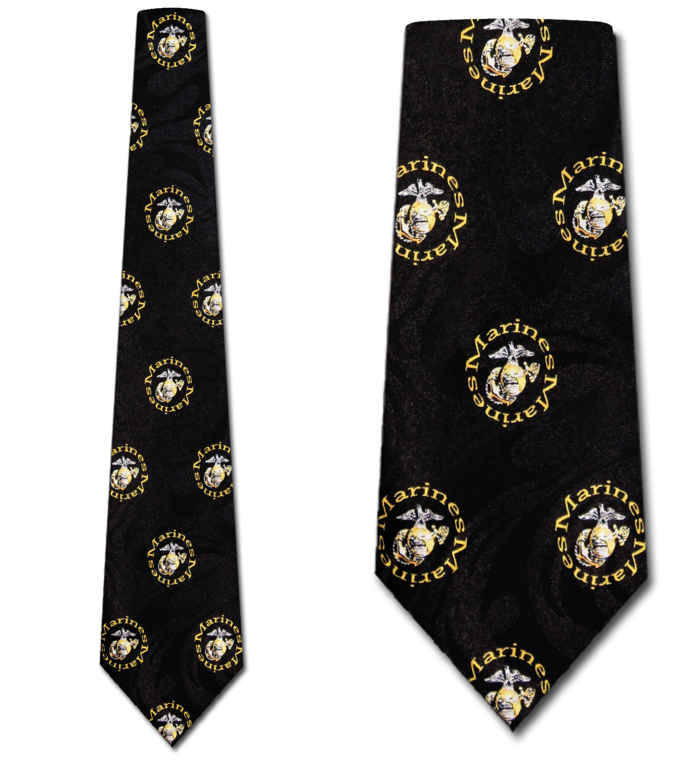 2199-100: Marines Logo Ties Military Marine Neckties by Steven Harris