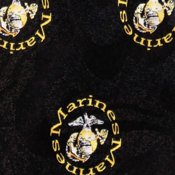 2199-100: Marines Logo Ties Military Marine Neckties by Steven Harris