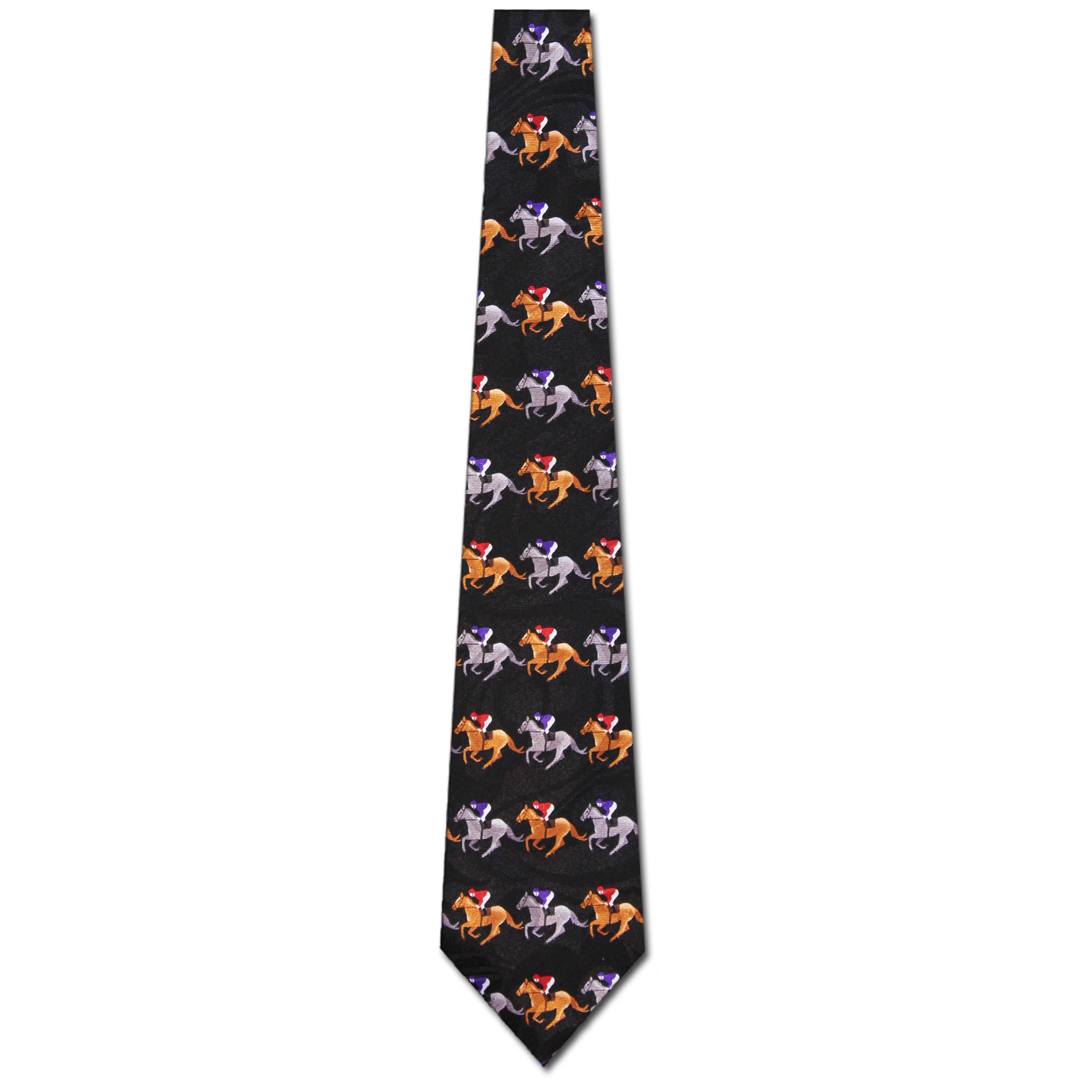 2201-100: Race Horse Ties Mini Allover Neckties by Steven Harris at Abcties.com