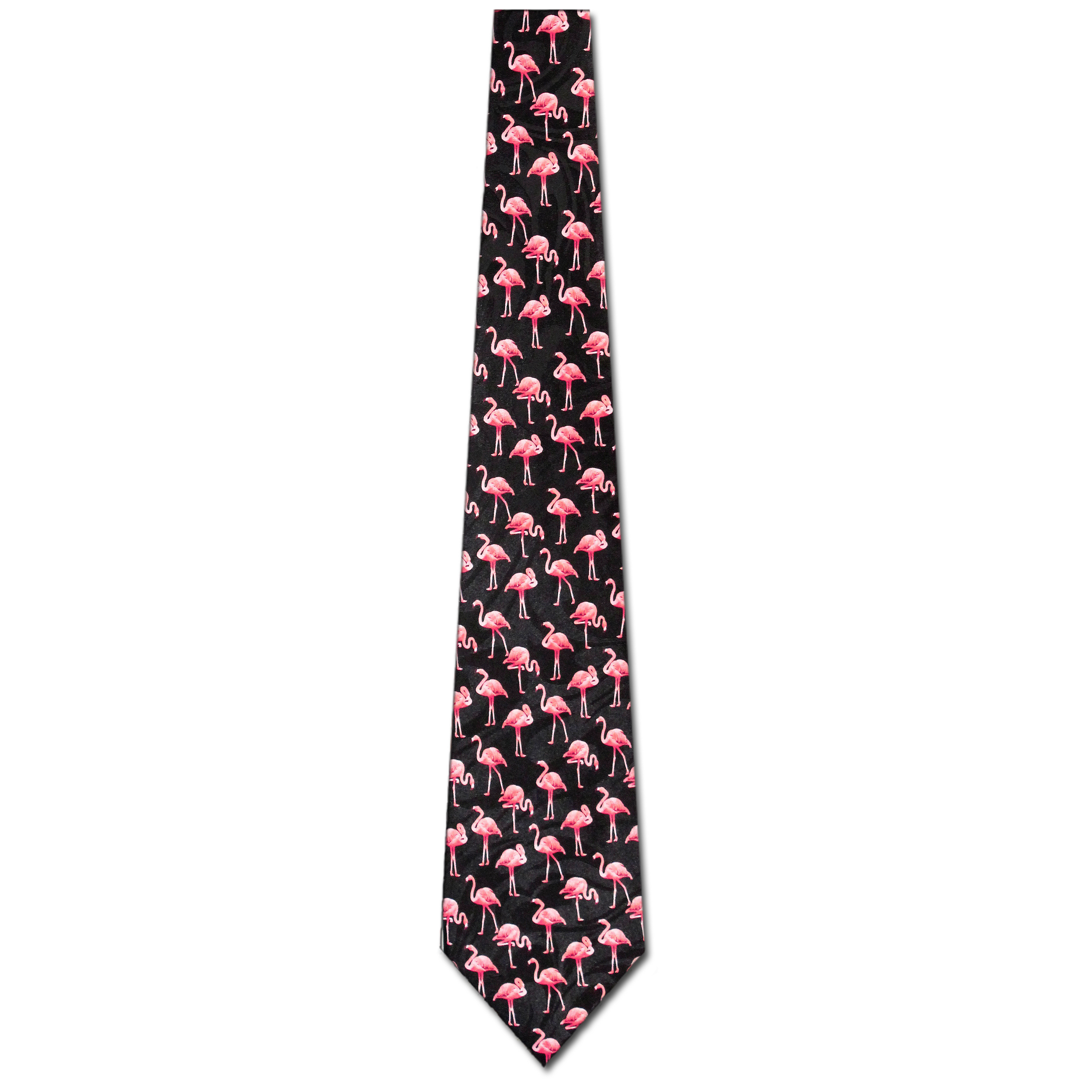 2218-100: Flamingo Ties Mini Repeat Neckties by Steven Harris at Abcties.com