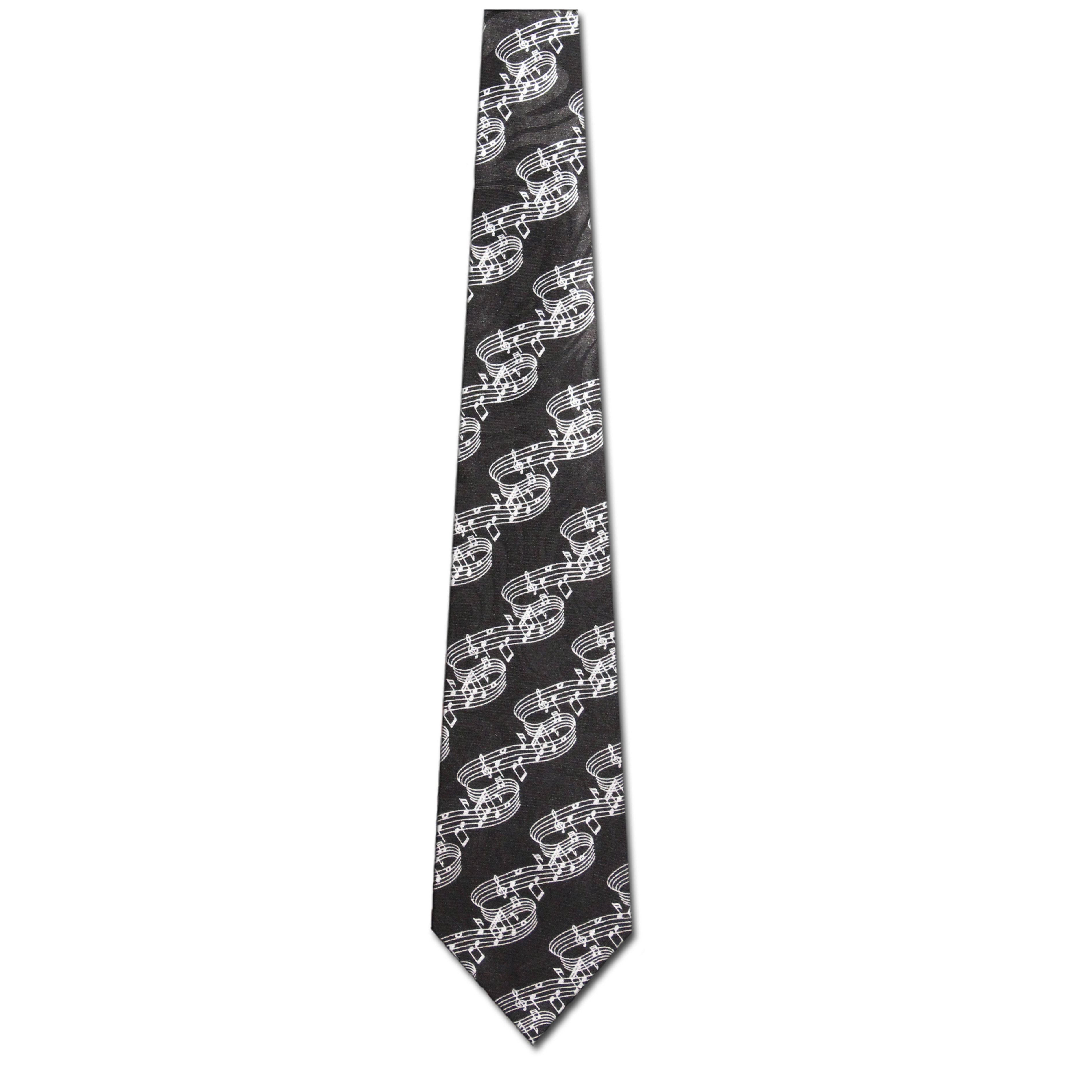 2220-100: Waving Music Notes Ties Musical Note Neckties by Steven Harris at Abcties.com