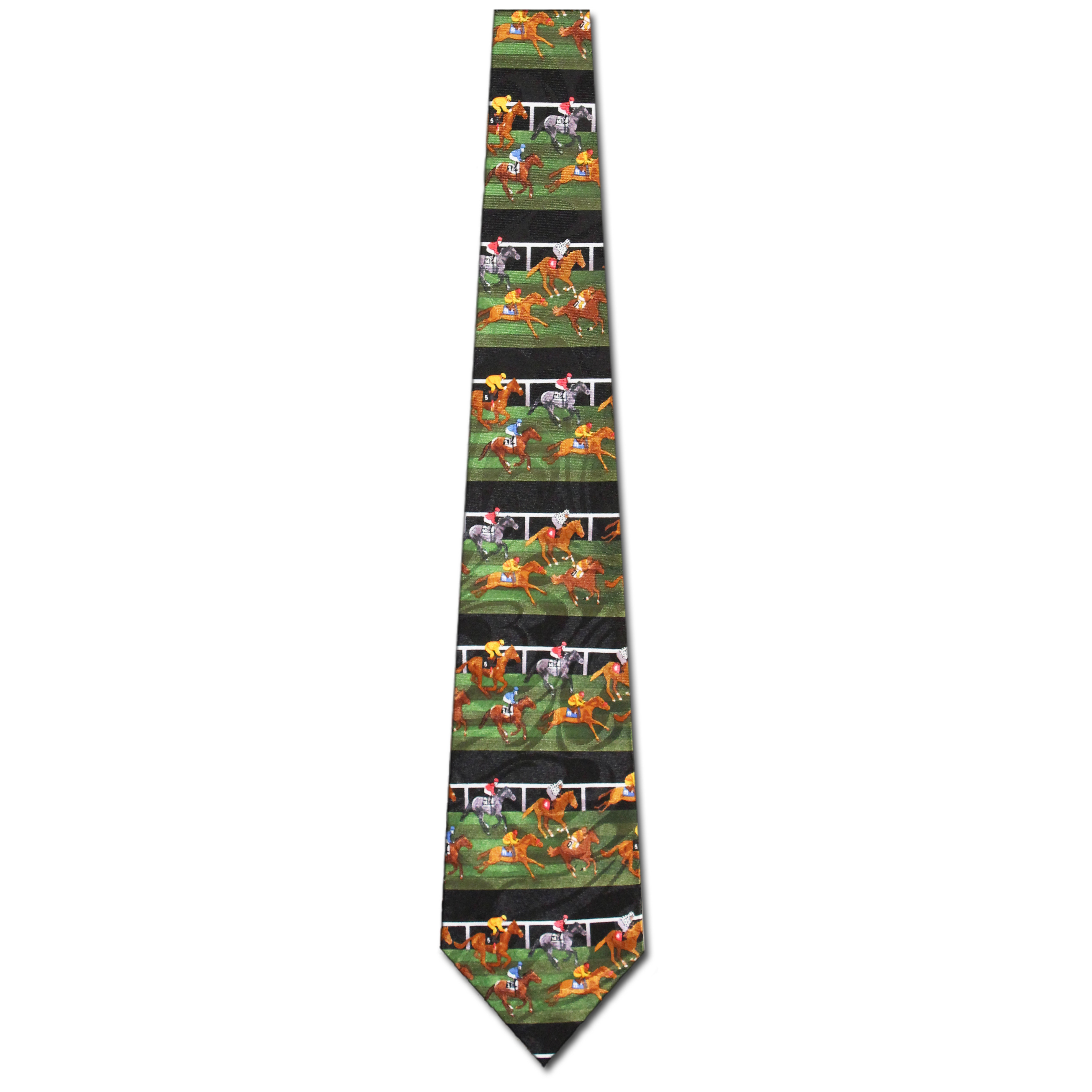 2224-100: Horse Racing Ties Race Track Neckties by Steven Harris at Abcties.com