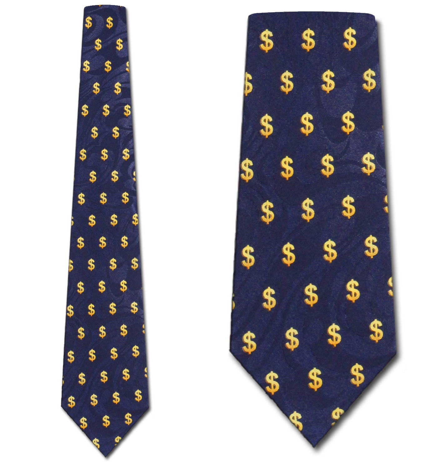 2225-100: Dollar Sign Ties Money Cash Neckties by Steven Harris