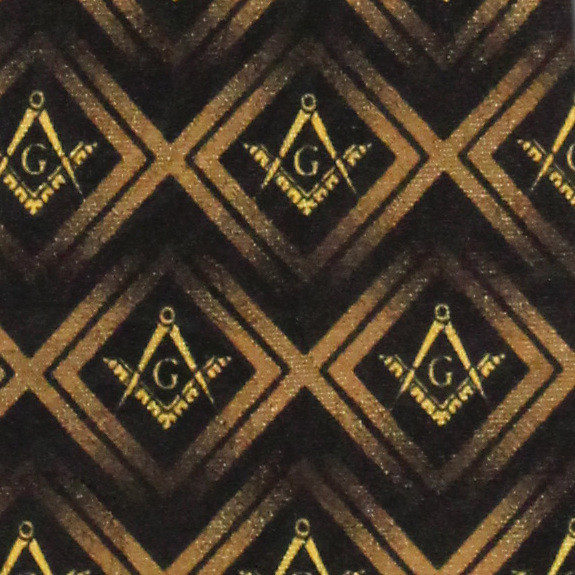 2226-100: Mason Ties Black Chex Necktie by Steven Harris