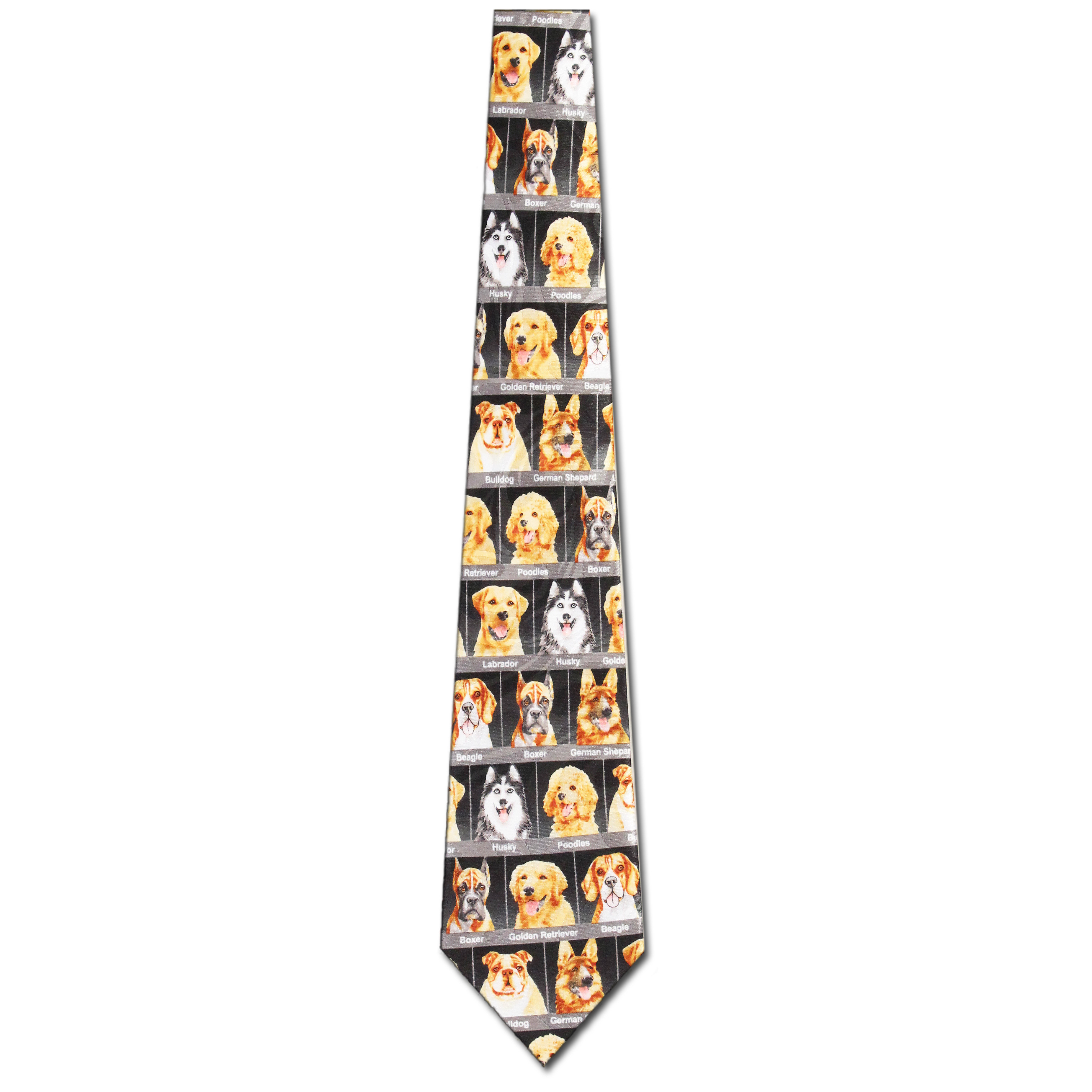 2234-100: Dog Breed Ties Puppy Neckties Dogs by Steven Harris at Abcties.com