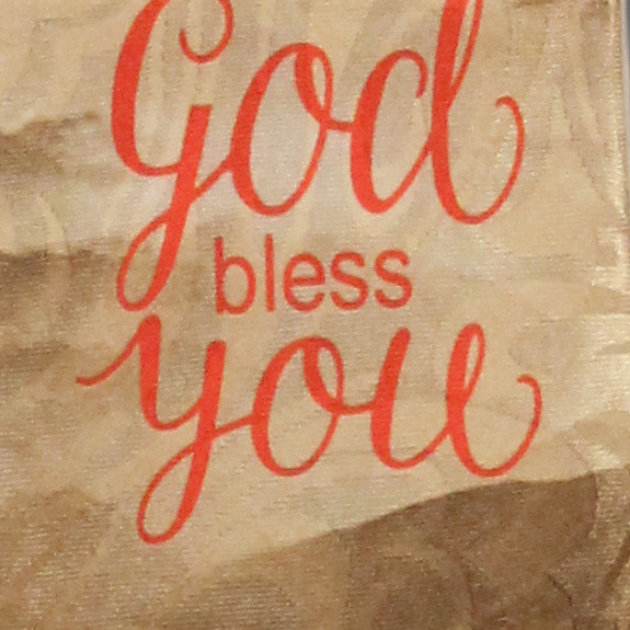 2235-102: God Bless You Ties Faith Religious Neckties by Steven Harris