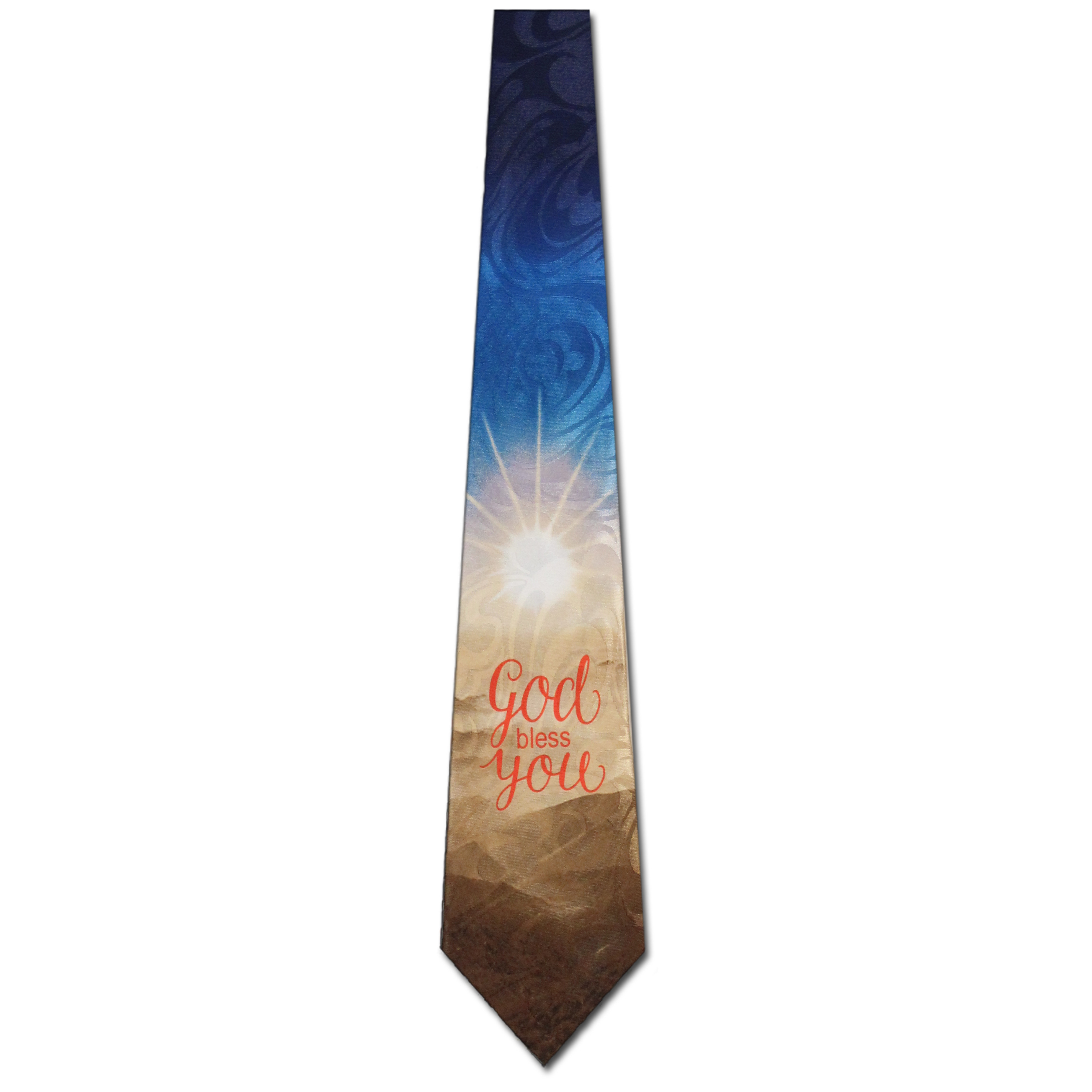 2235-102: God Bless You Ties Faith Religious Neckties by Steven Harris at Abcties.com