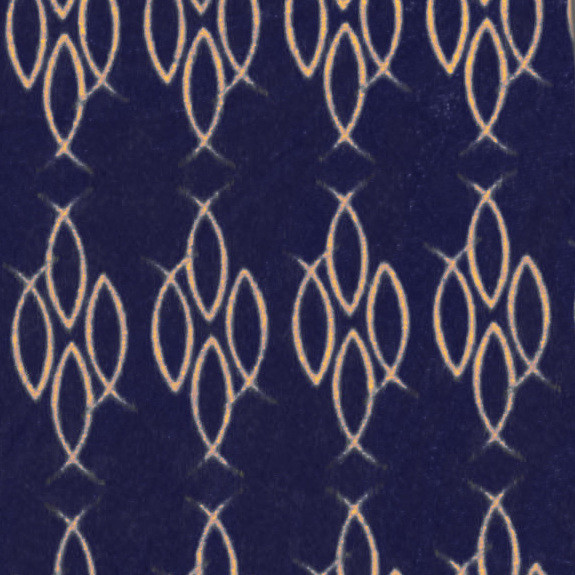 2246-102: School of Jesus Fish Ties Cluster Ichthys Neckties Navy by Steven Harris