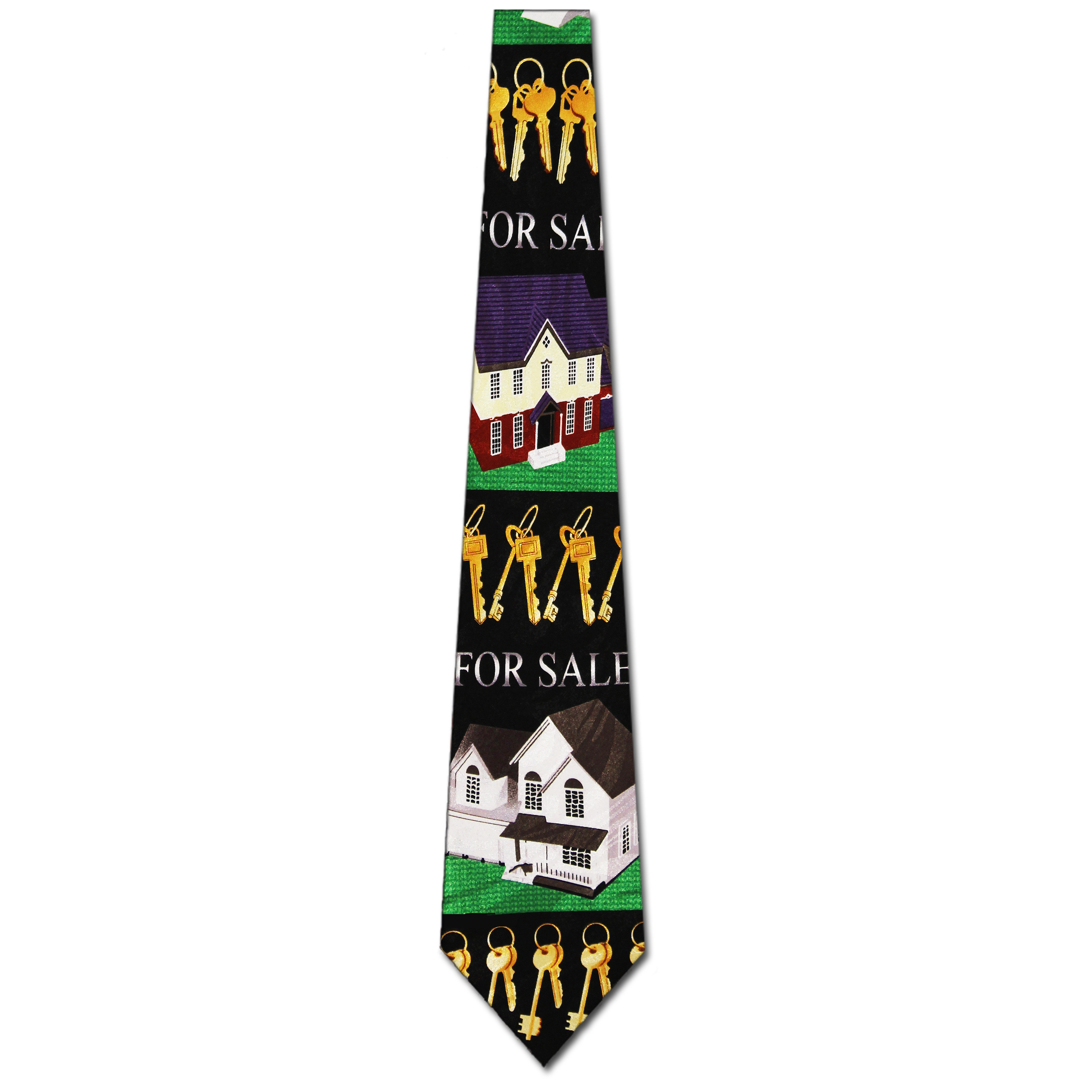 2279-100: For Sale Ties Real Estate Neckties by Steven Harris at Abcties.com