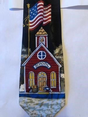 2295-100: School House Ties Education Teacher Neckties by Steven Harris