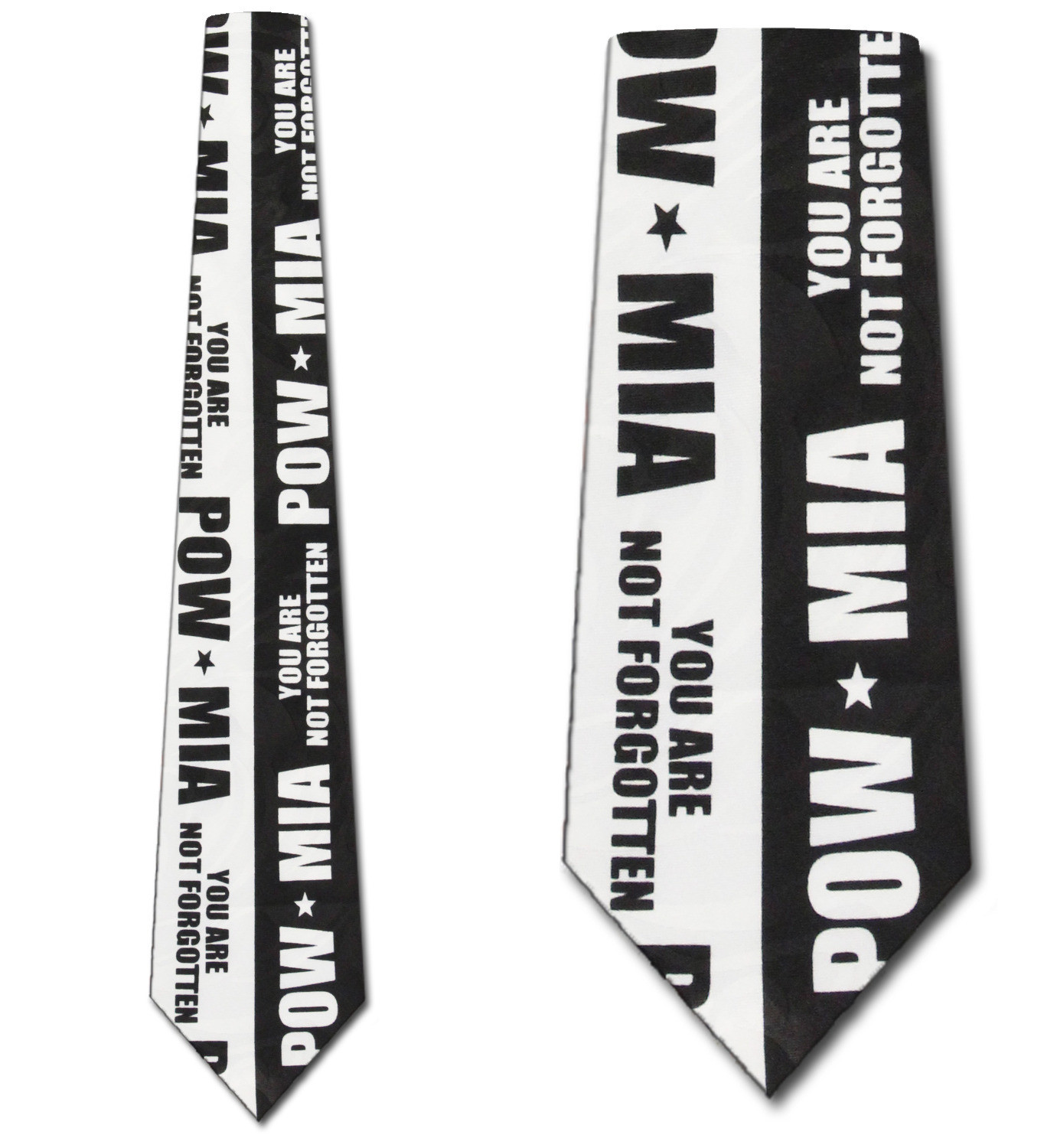 2308-100: POW Ties MIA Prisoner of War Neckties by Steven Harris