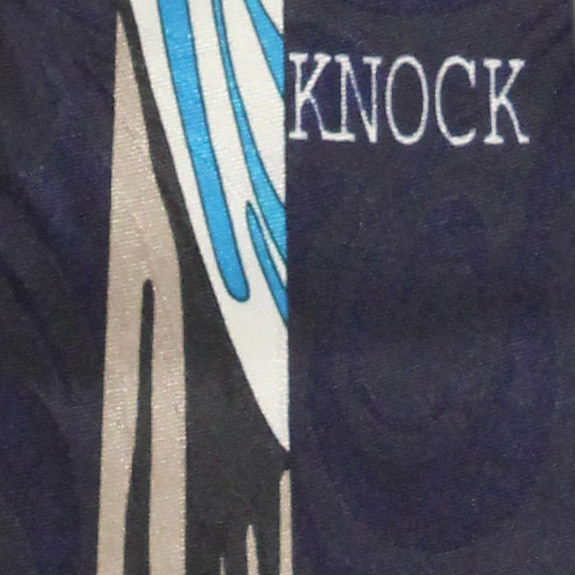 2320-102: Knock Knock Ties Its Jesus Door Neckties Navy by Steven Harris at Abcties.com